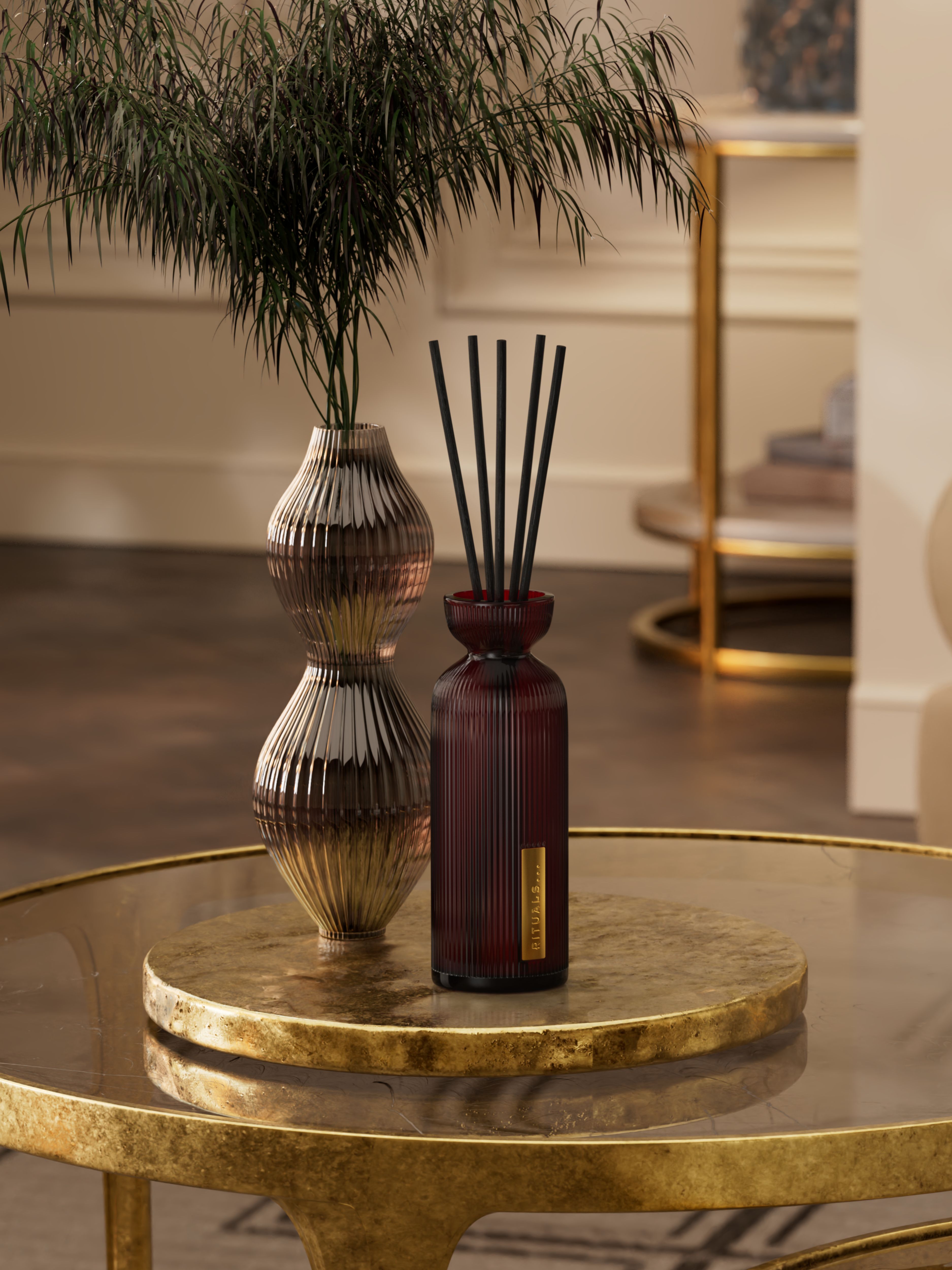 The Ritual of Ayurveda Mini Fragrance Sticks 70ml Lifestyle with Product