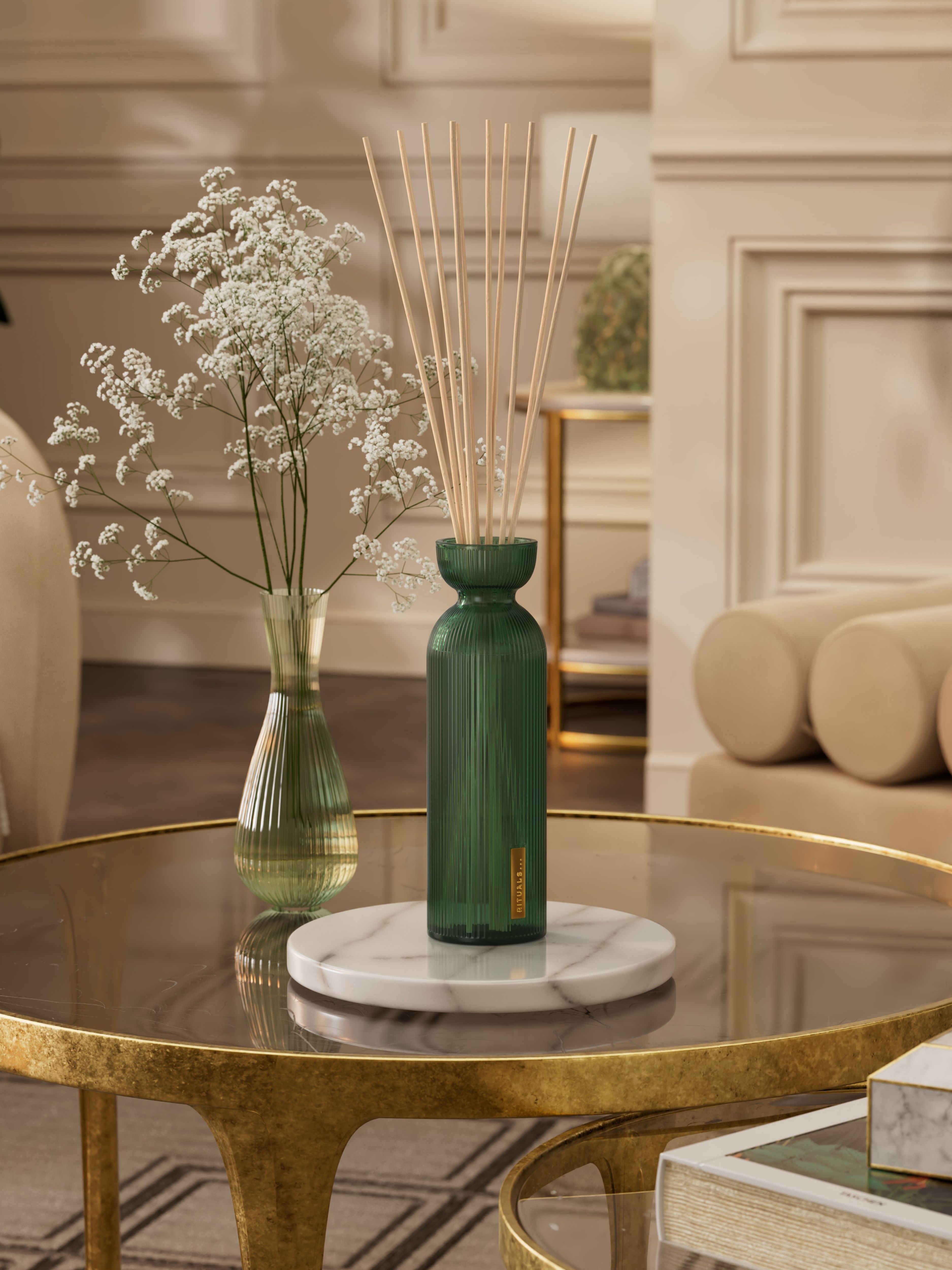 The Ritual of Jing Fragrance Sticks 250ml Lifestyle with Product