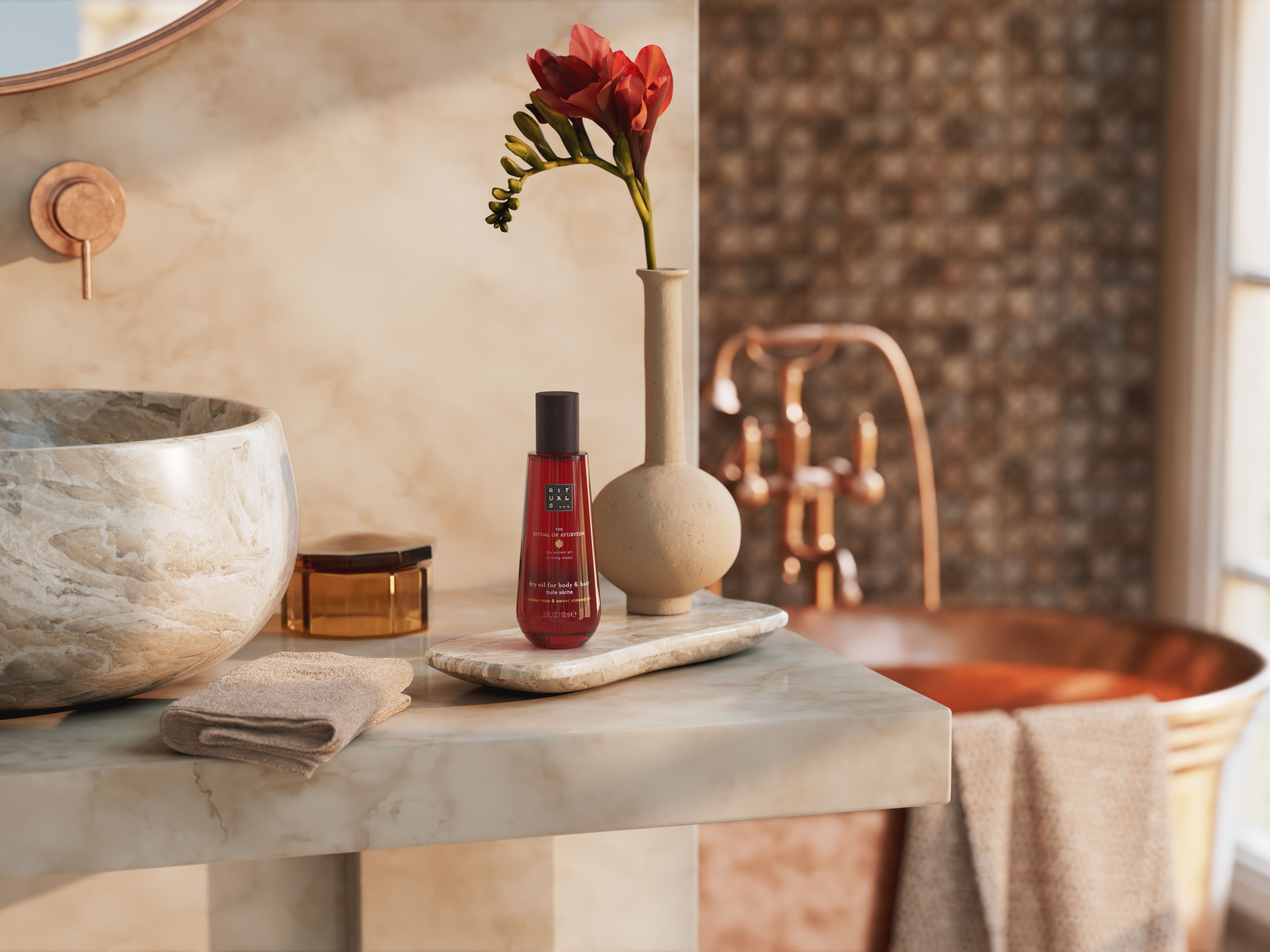 The Ritual of Ayurveda Dry Oil