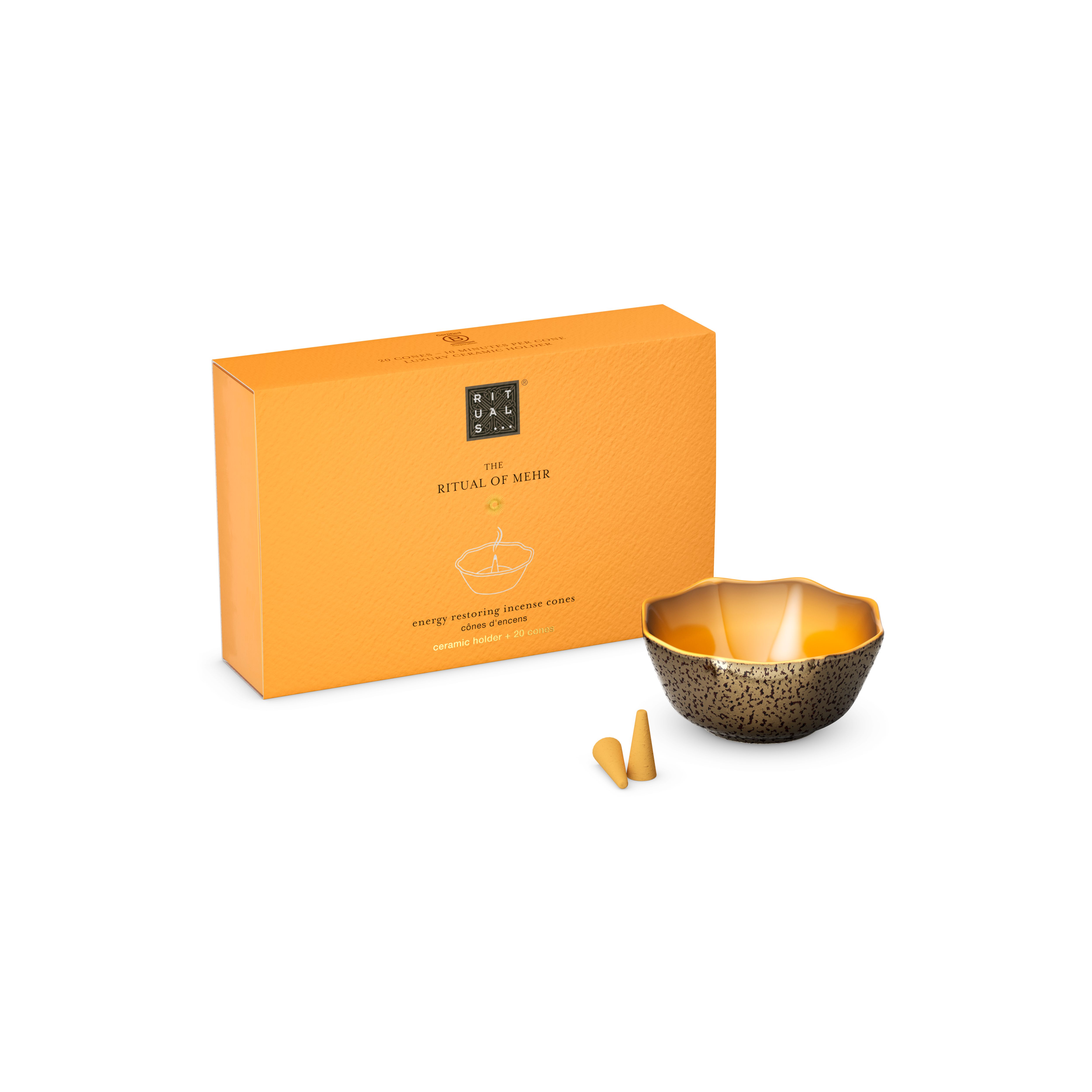 røkelseskjegler med duft, mehr, Oransje, 20 x 0.45 gr, RITUALS