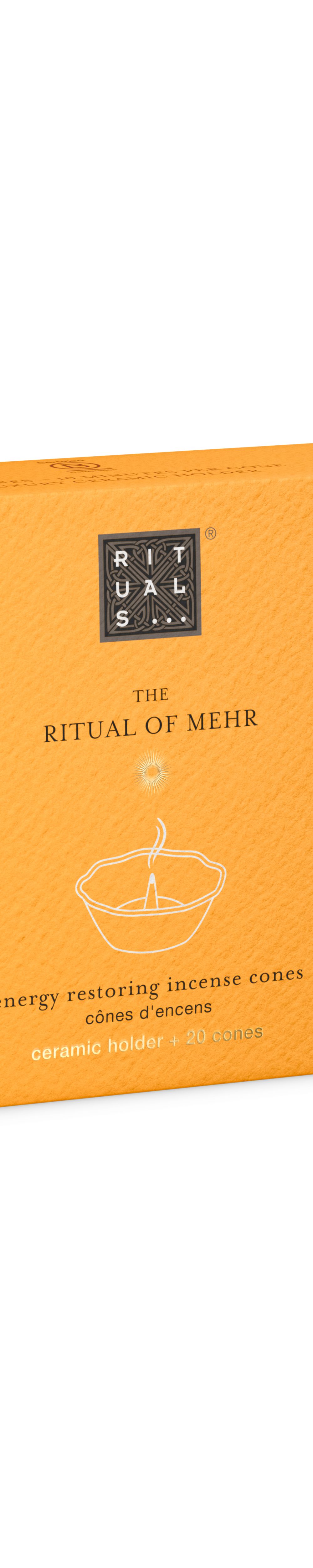 Cônes d’encens Rituals de la gamme The Ritual of Mehr, 20 x 0,45 g – vue 5