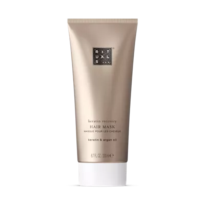 maschera per capelli alla cheratina