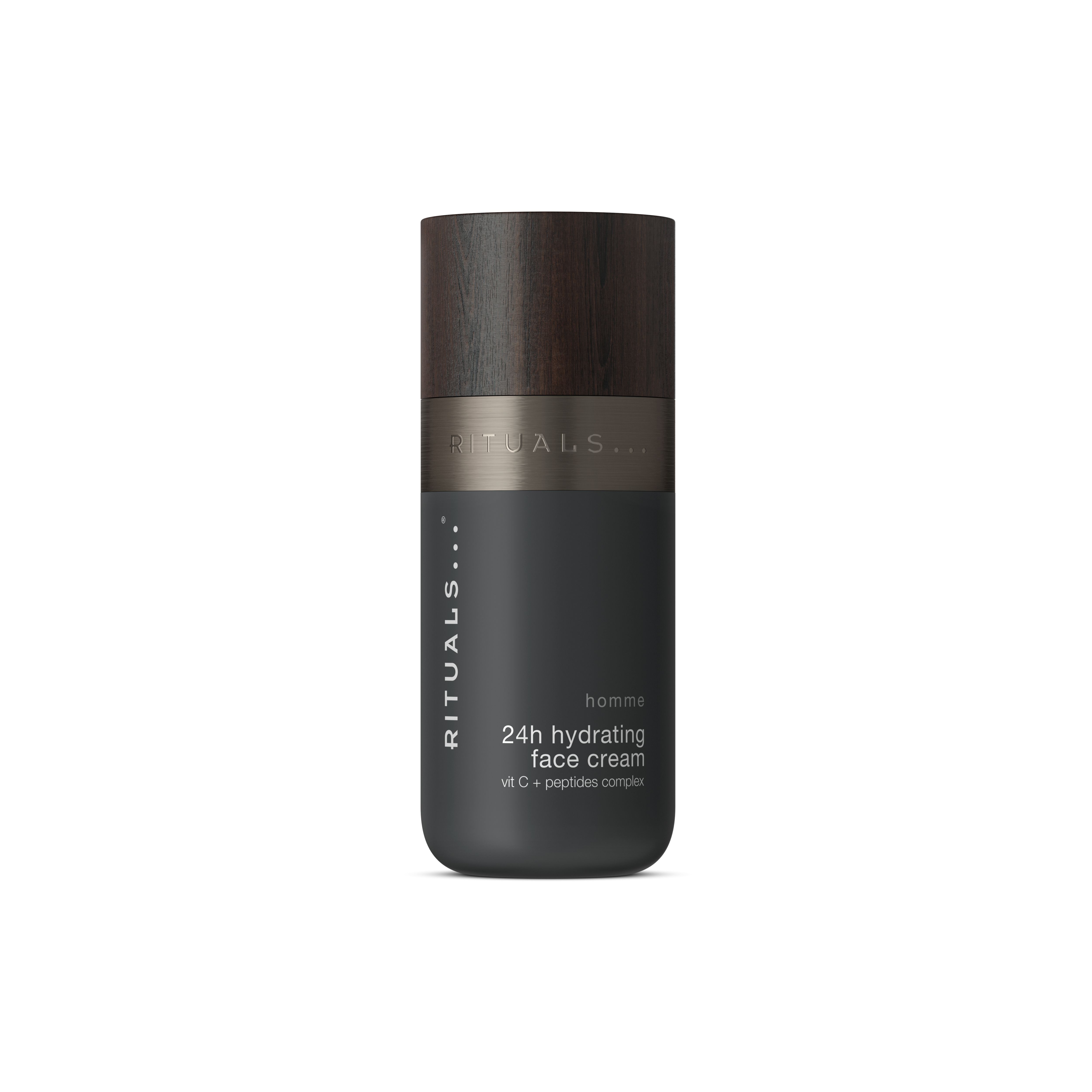 24h hydrating gel face cream, homme, Black, 50 ml, RITUALS