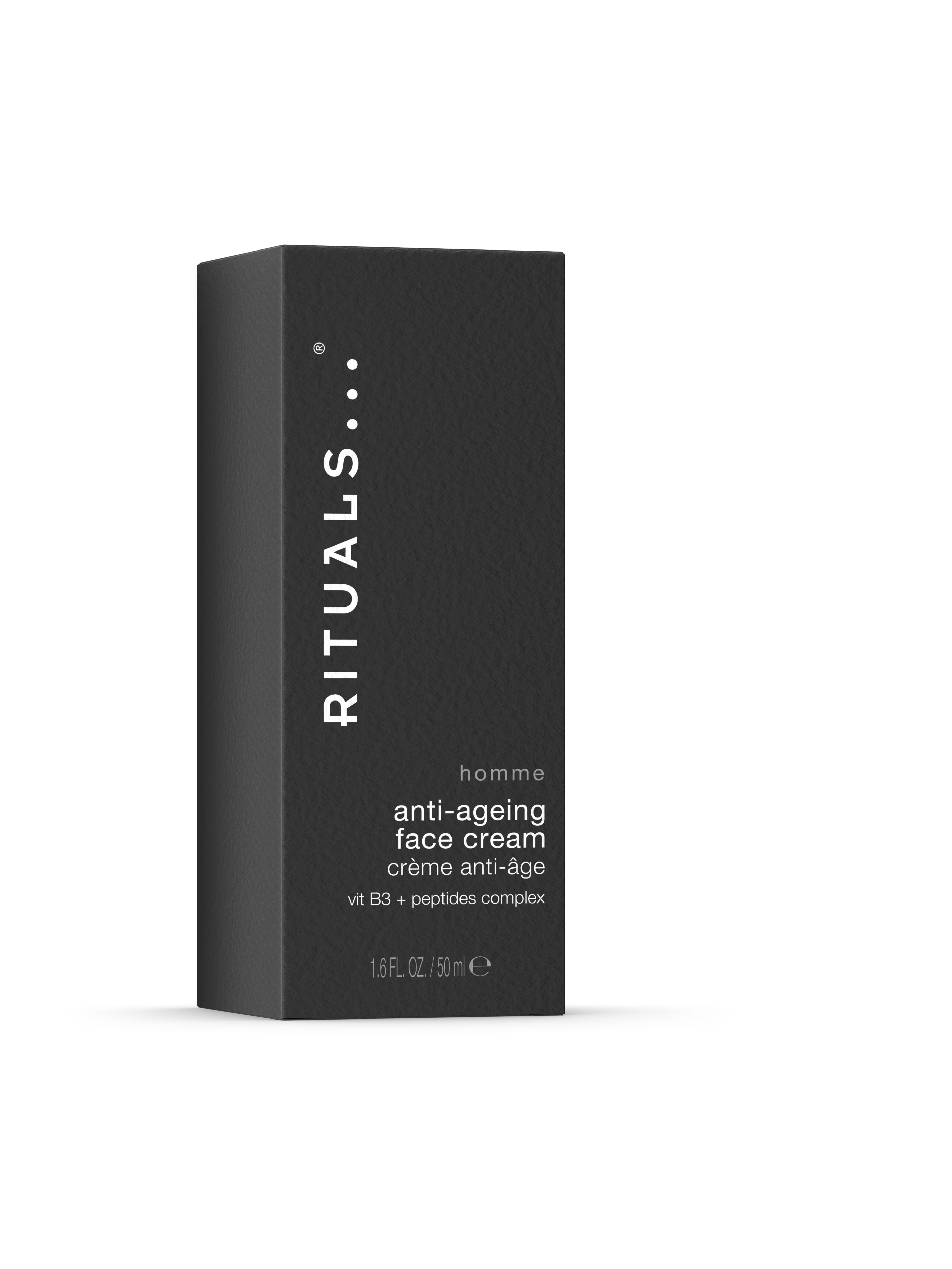 Homme Anti-Ageing face cream Product Pack