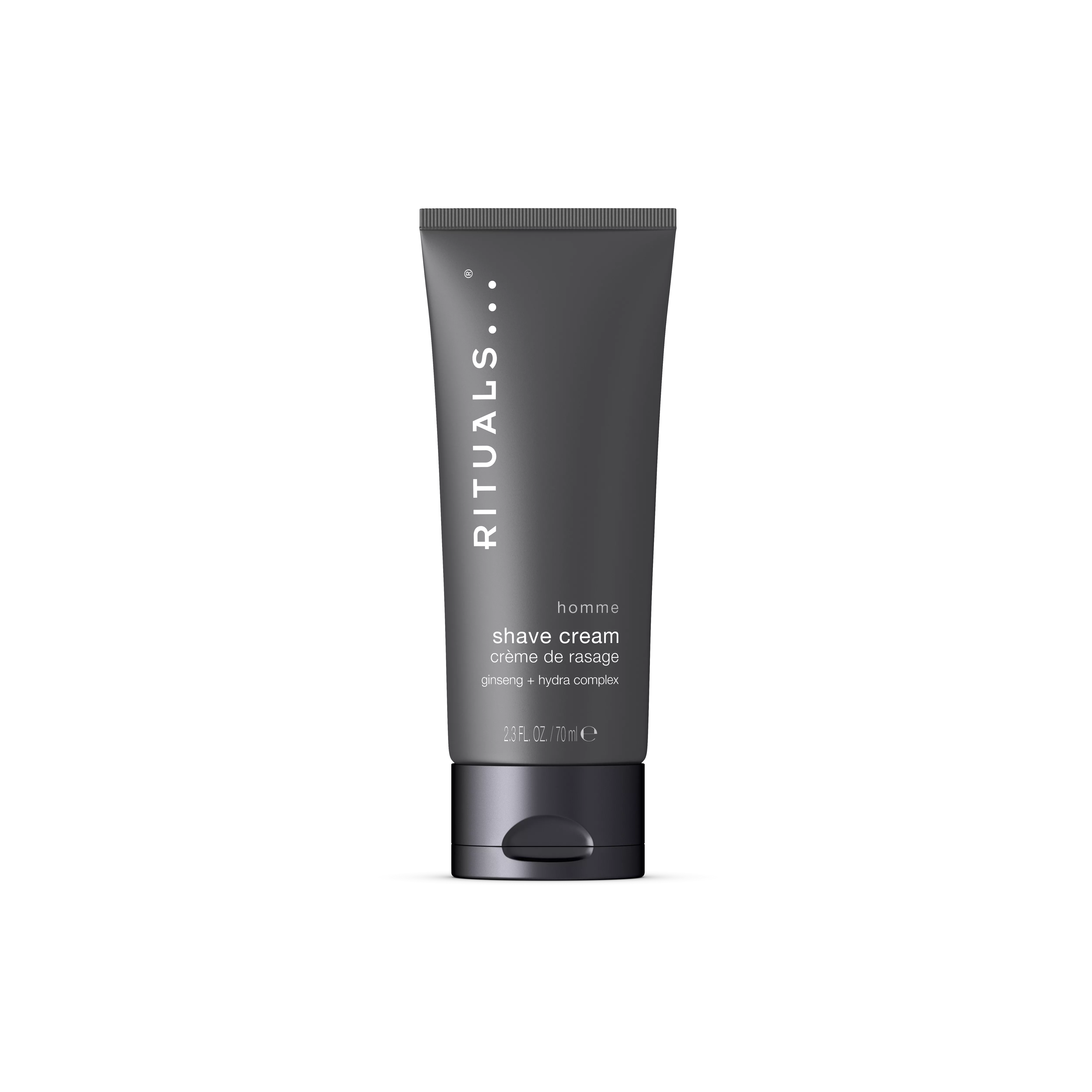 pehmetoimeline hooldav raseerimiskreem, homme, Black, 70 ml, RITUALS
