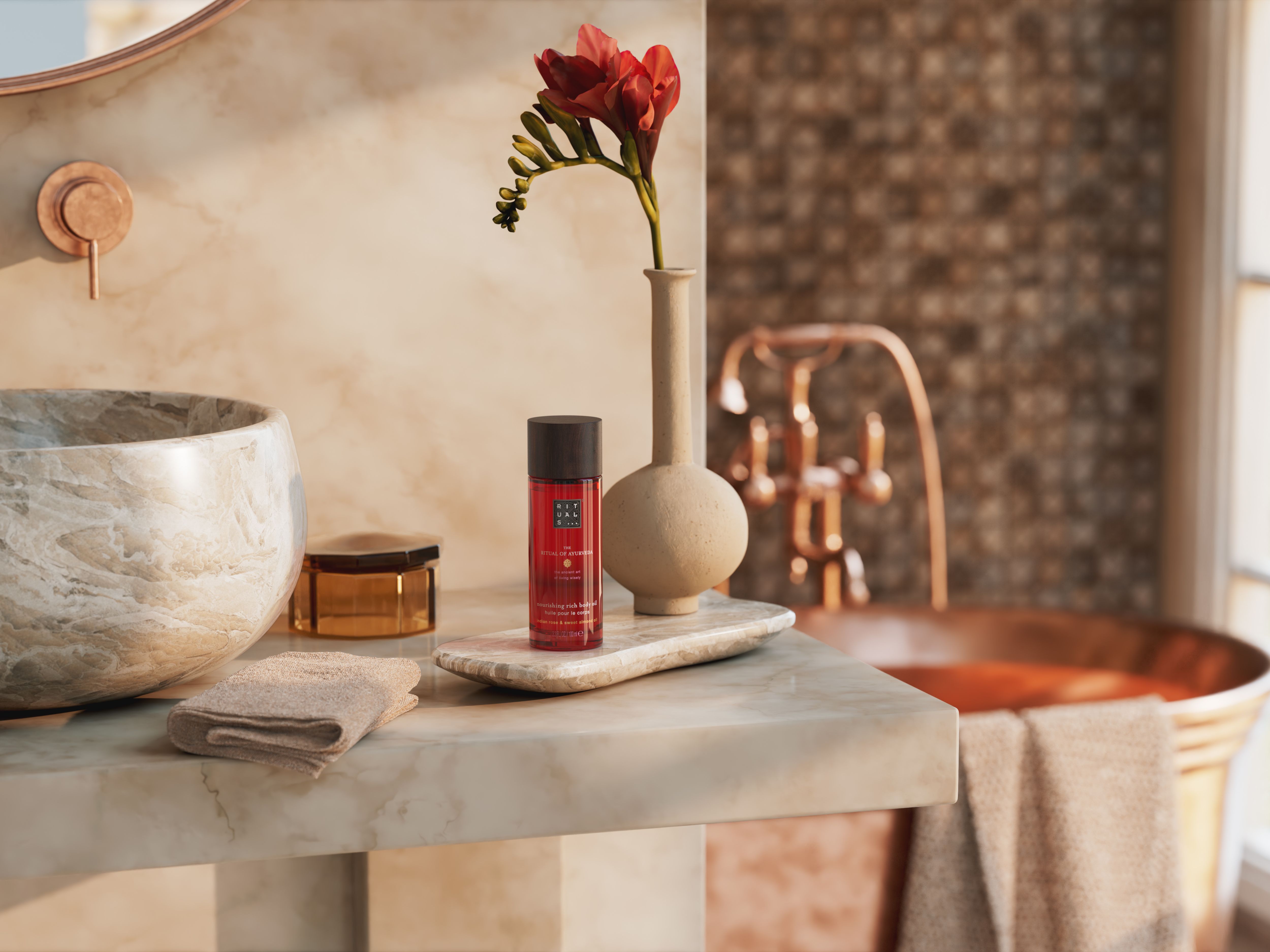 The Ritual of Ayurveda Rich Body Oil