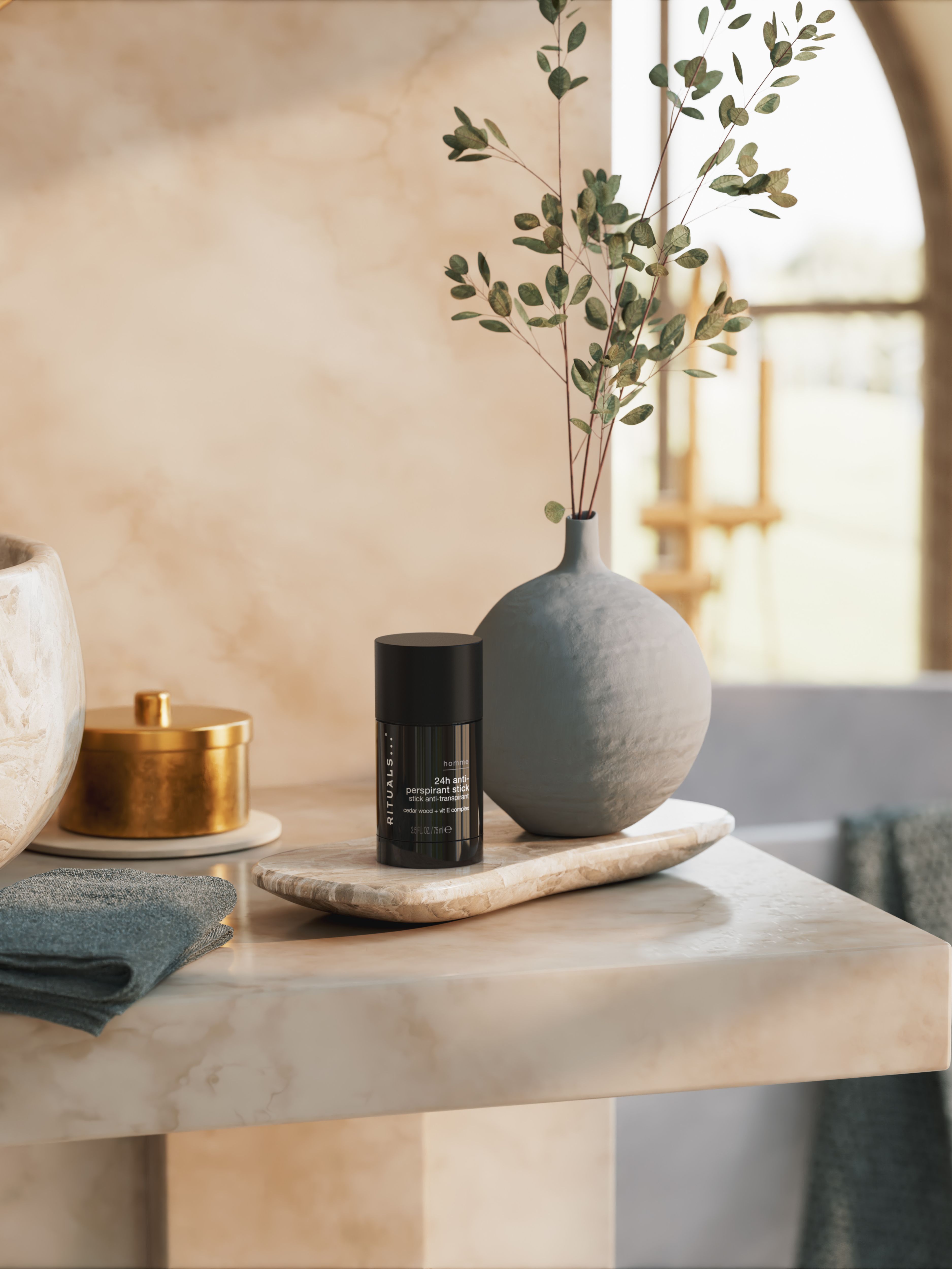 Rituals Homme 24h Anti-Perspirant Stick Lifestyle with Product