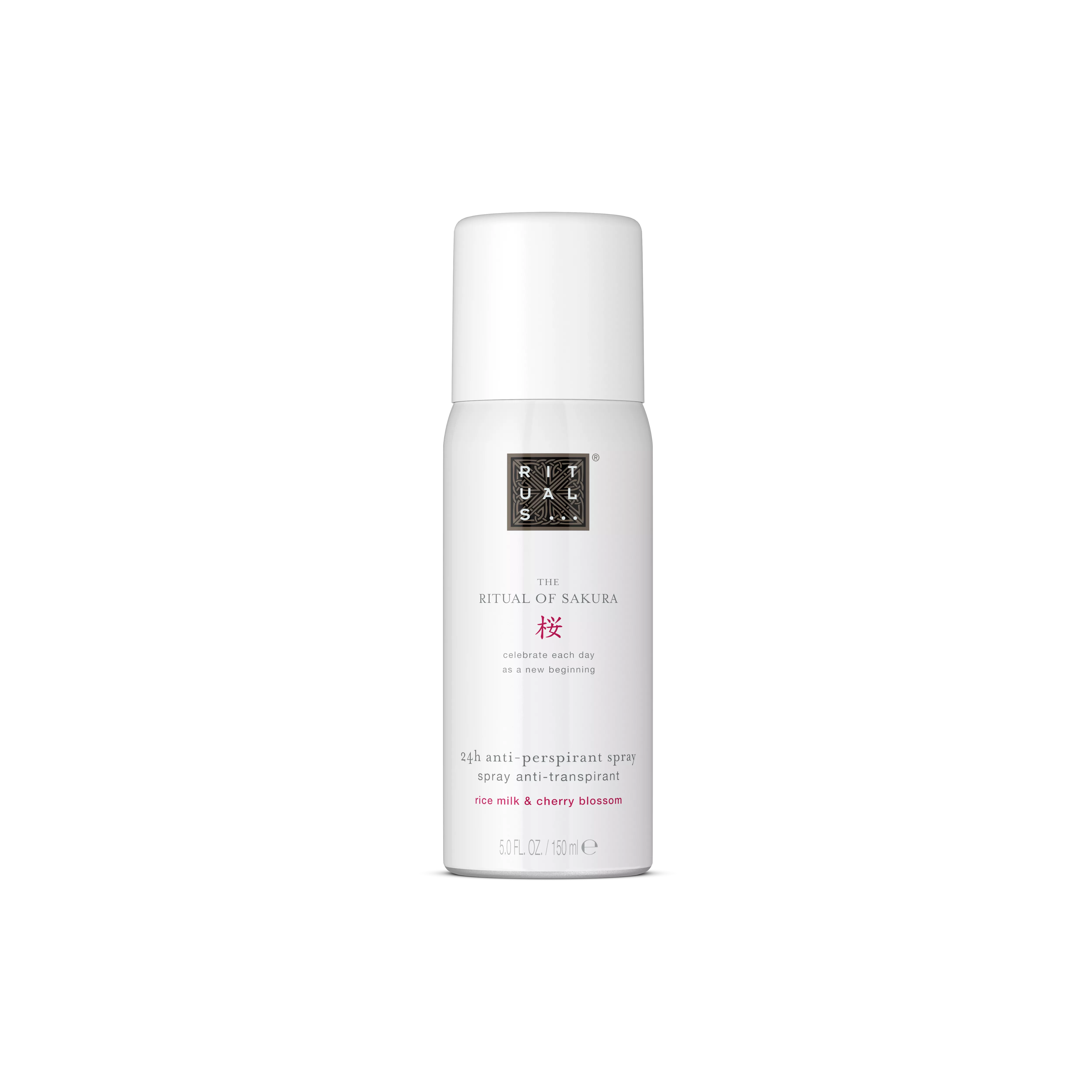 24h anti-perspirant spray, sakura, White, 150 ml, RITUALS