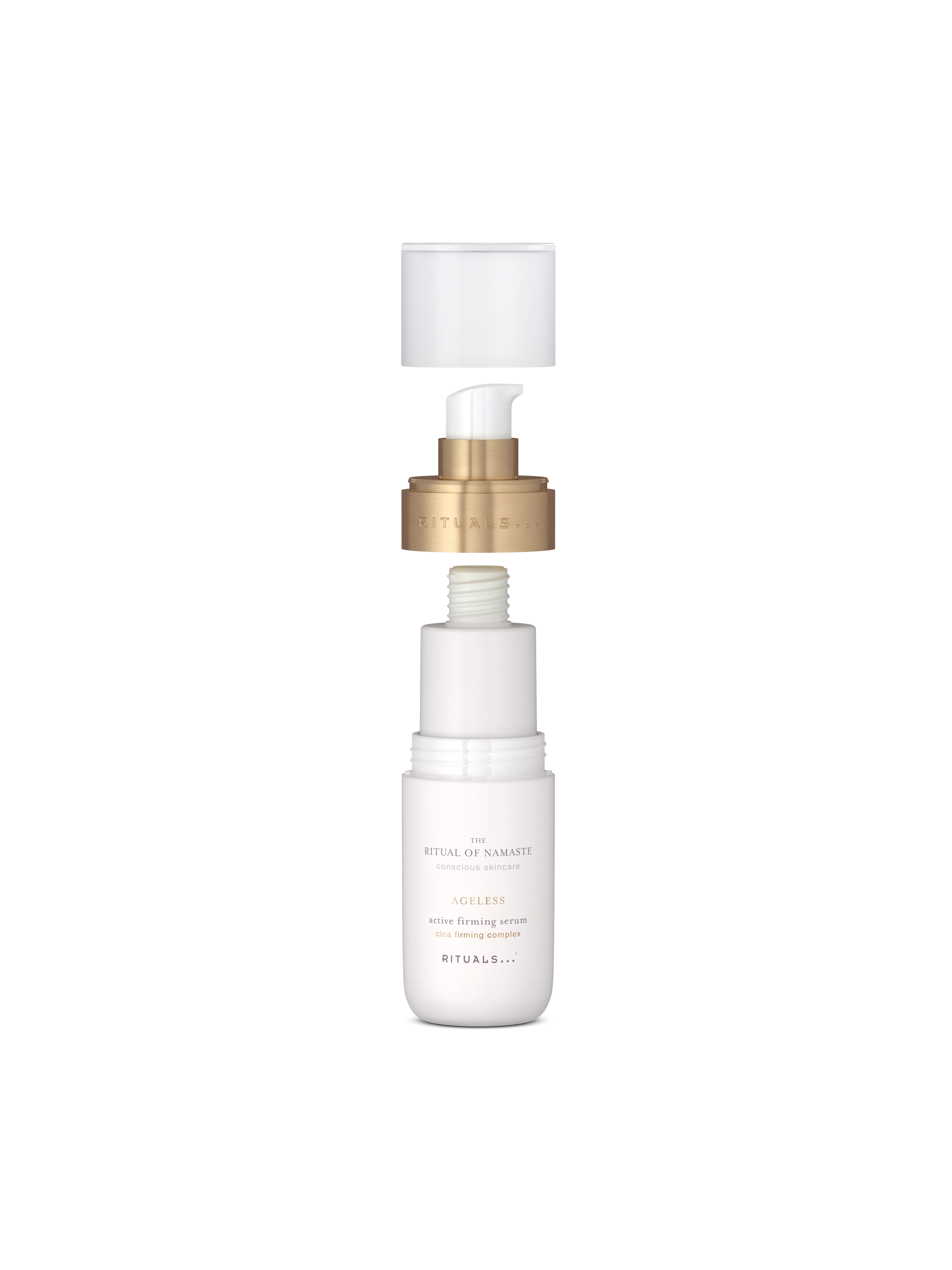 ujędrniające i liftingujące serum zwalczające oznaki starzenia – wkład uzupełniający, namaste, White, 30 ml, RITUALS