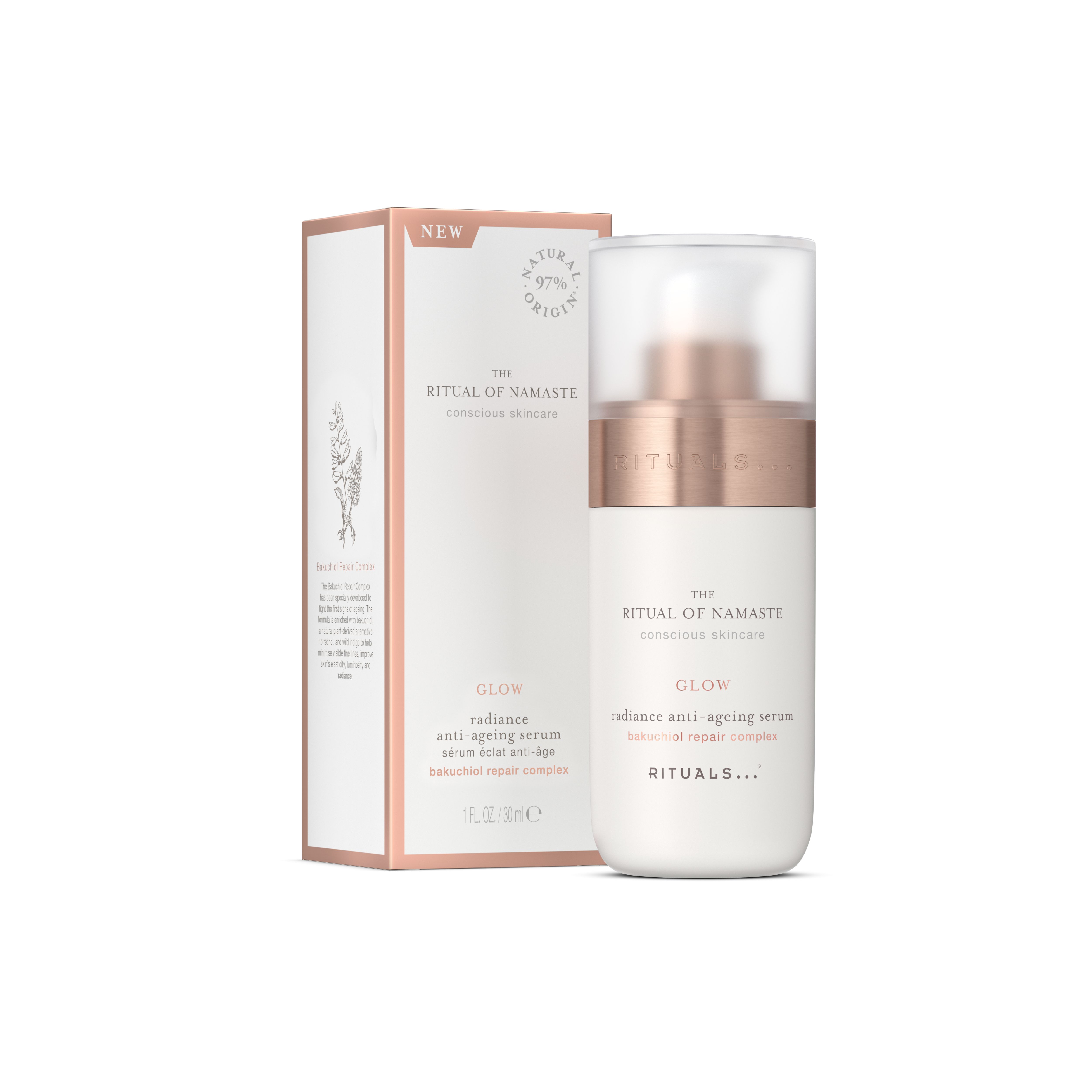 Namaste anti-ageing serum packshot