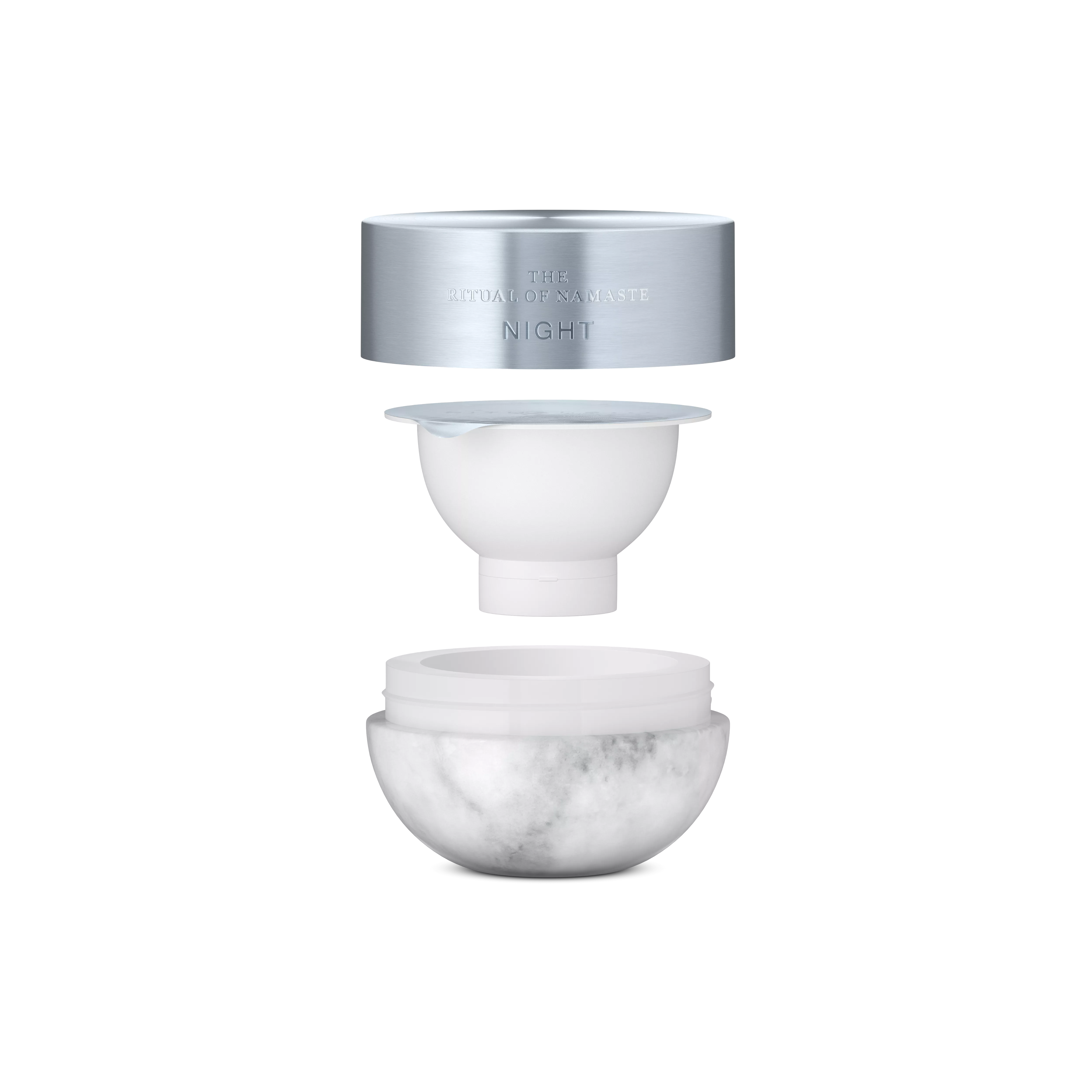 fuktighetsgivende nattkrem refill, namaste, Hvit, 50 ml, RITUALS