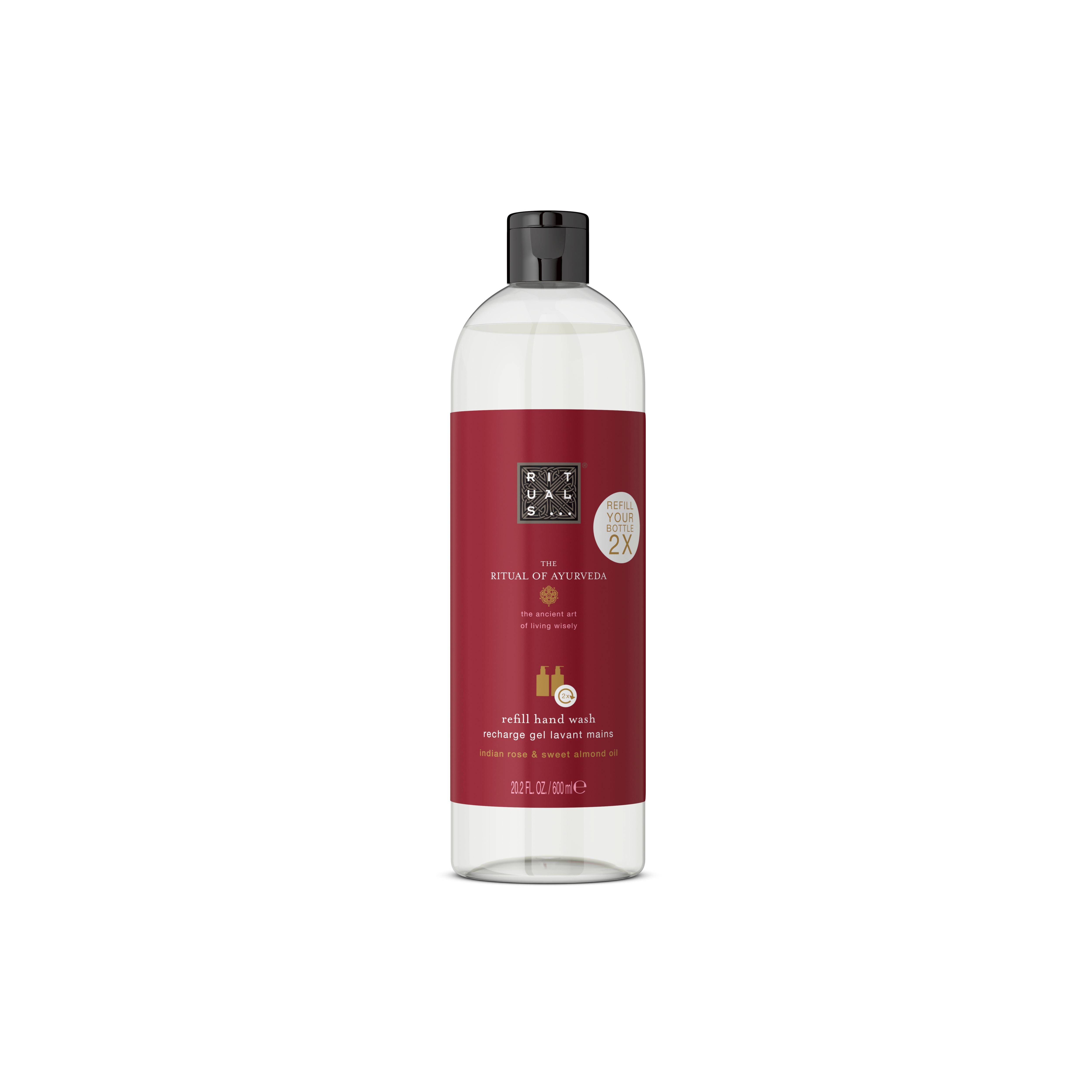 refill hand soap, ayurveda, Red, 600 ml, RITUALS