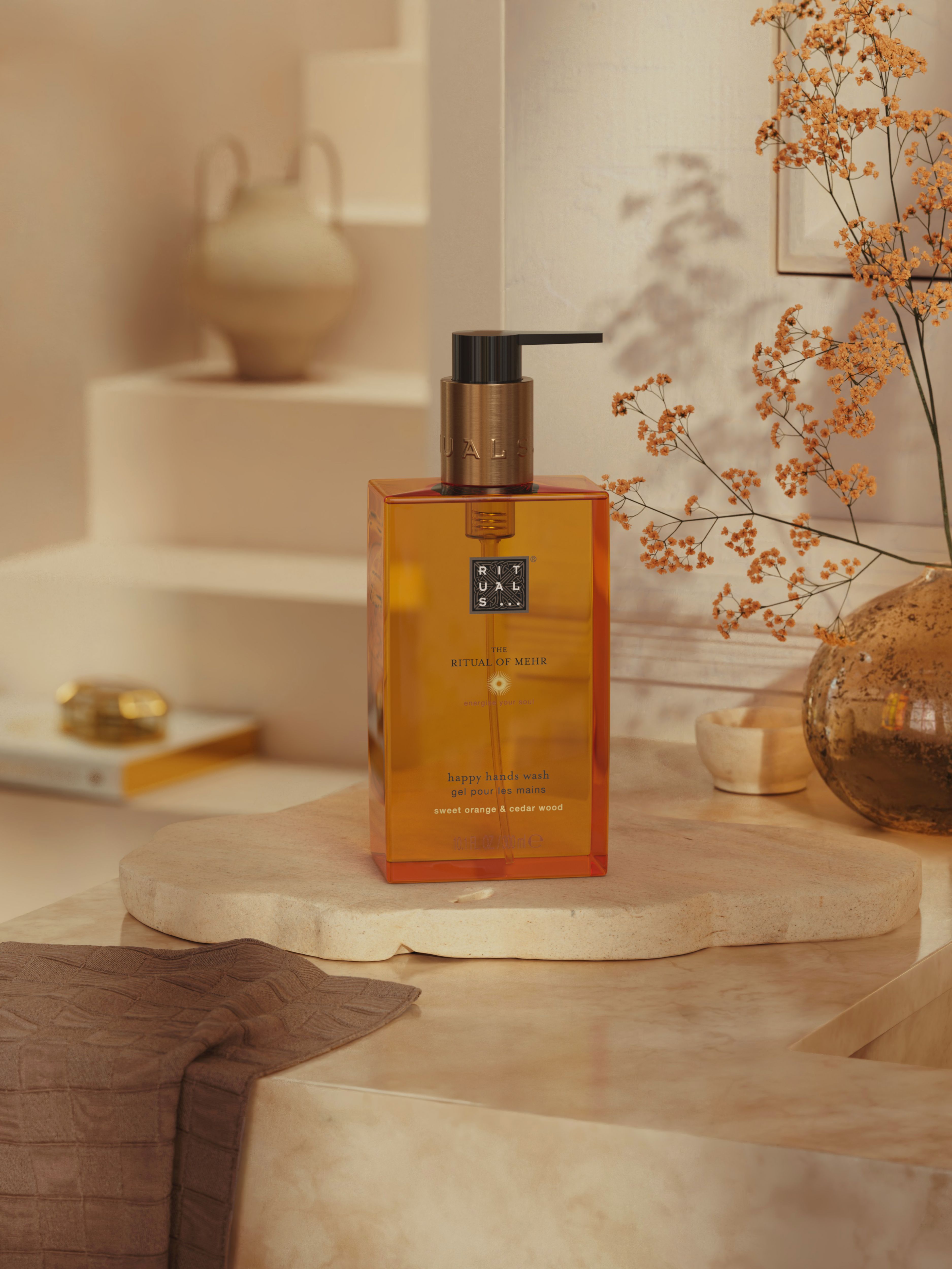 The Ritual of Mehr Hand Wash Lifestyle with Product