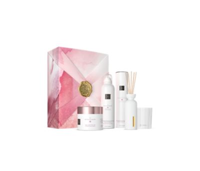 RITUALS Geschenkset The Ritual of Sakura, M – Geschenkbox mit 4 Produkten  für die Körperpflege mit Reismilch und Kirschblüten – Pflegende  Eigenschaften : : Beauty