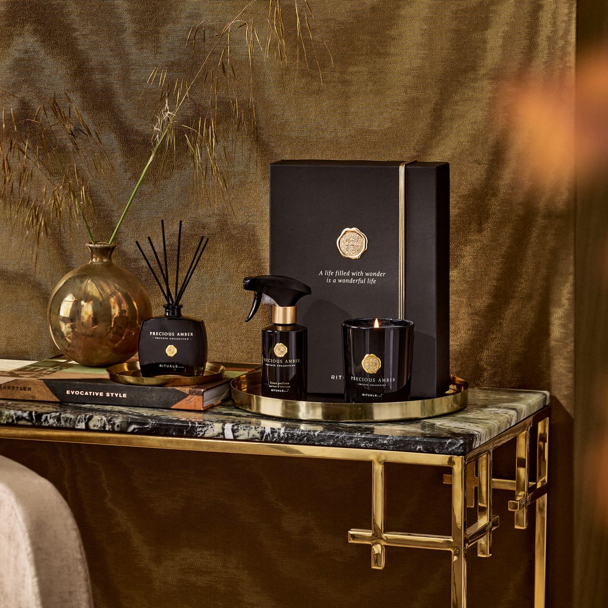 Rituals PRECIOUS AMBER HOME GIFT SET - PRIVATE COLLECTION - Set de