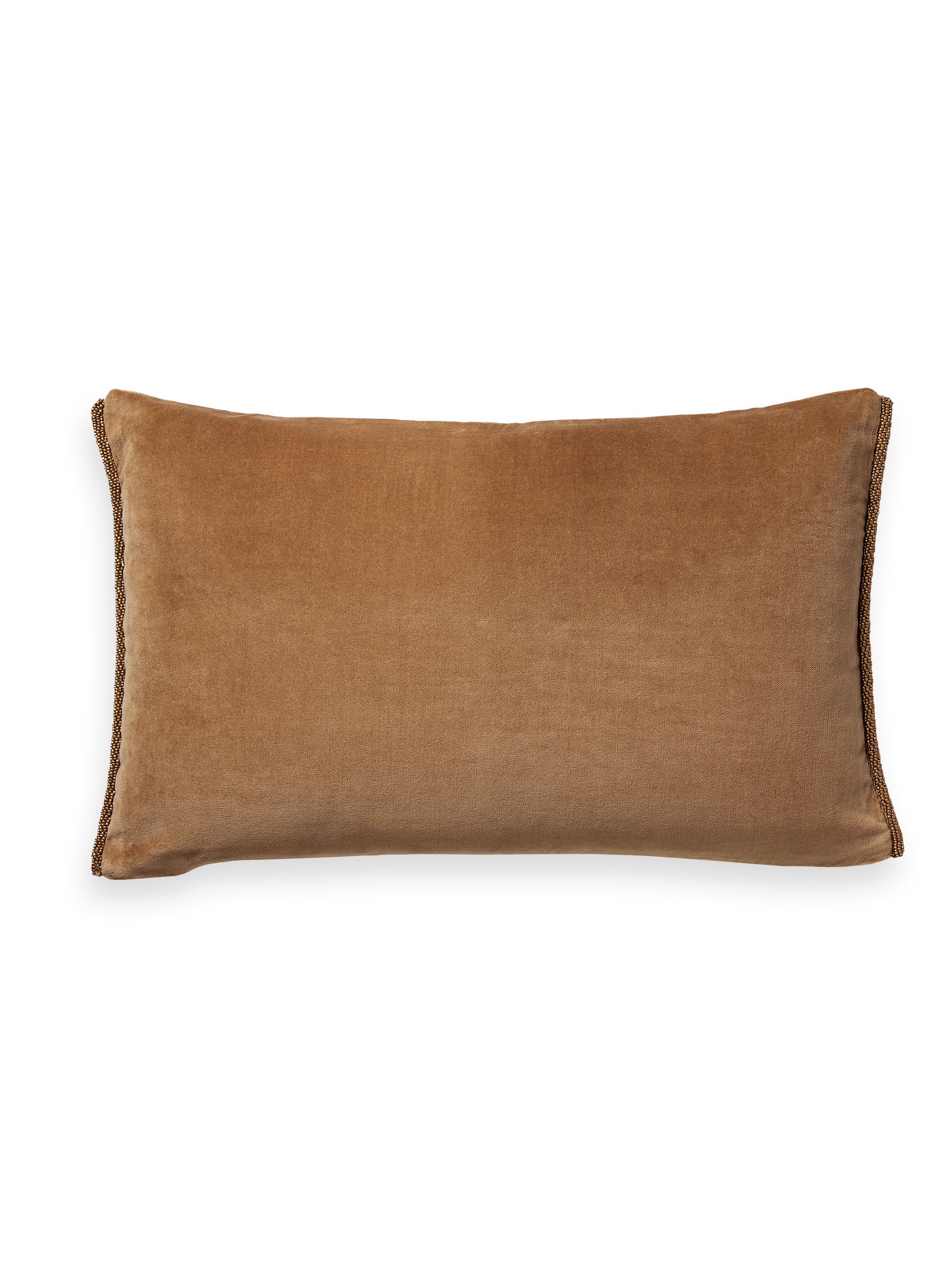 Vellore Cushion Cover Smocked Green 50 x 30cm