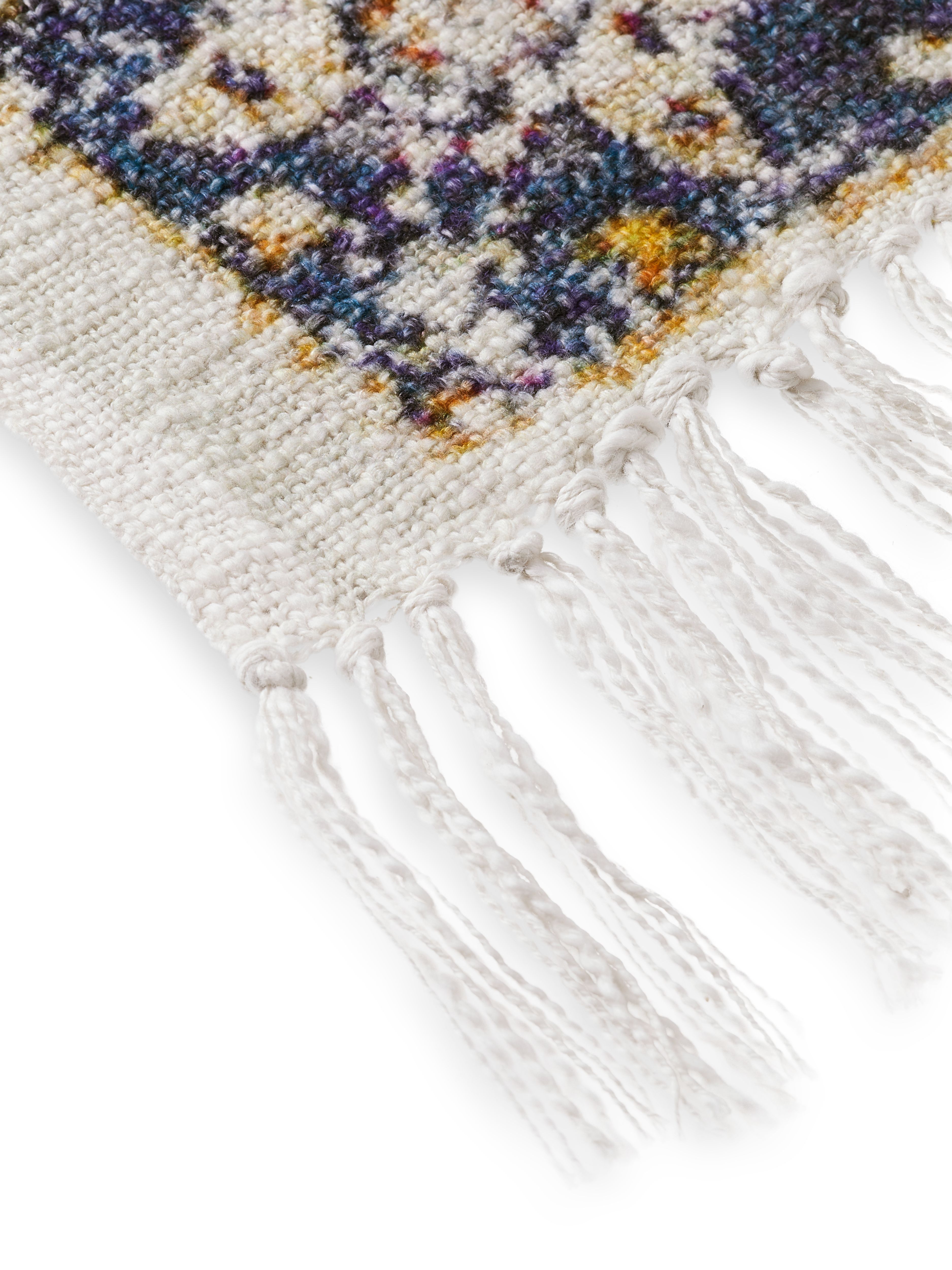 Shiraz Throw Blue Border 130 x 170 cm