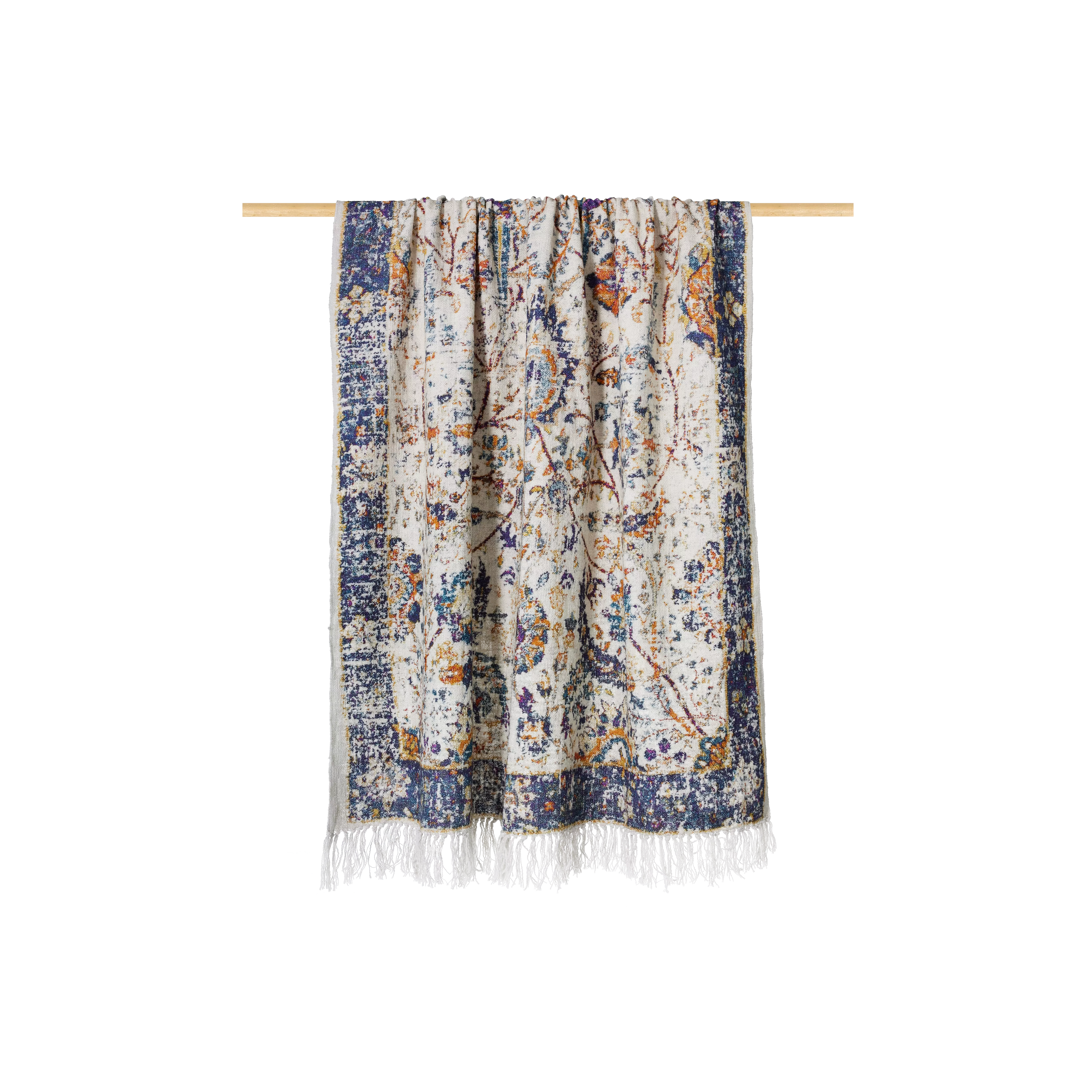 Shiraz Decke 130x170 cm, houseofrituals, Blue, 100 % Baumwolle, RITUALS