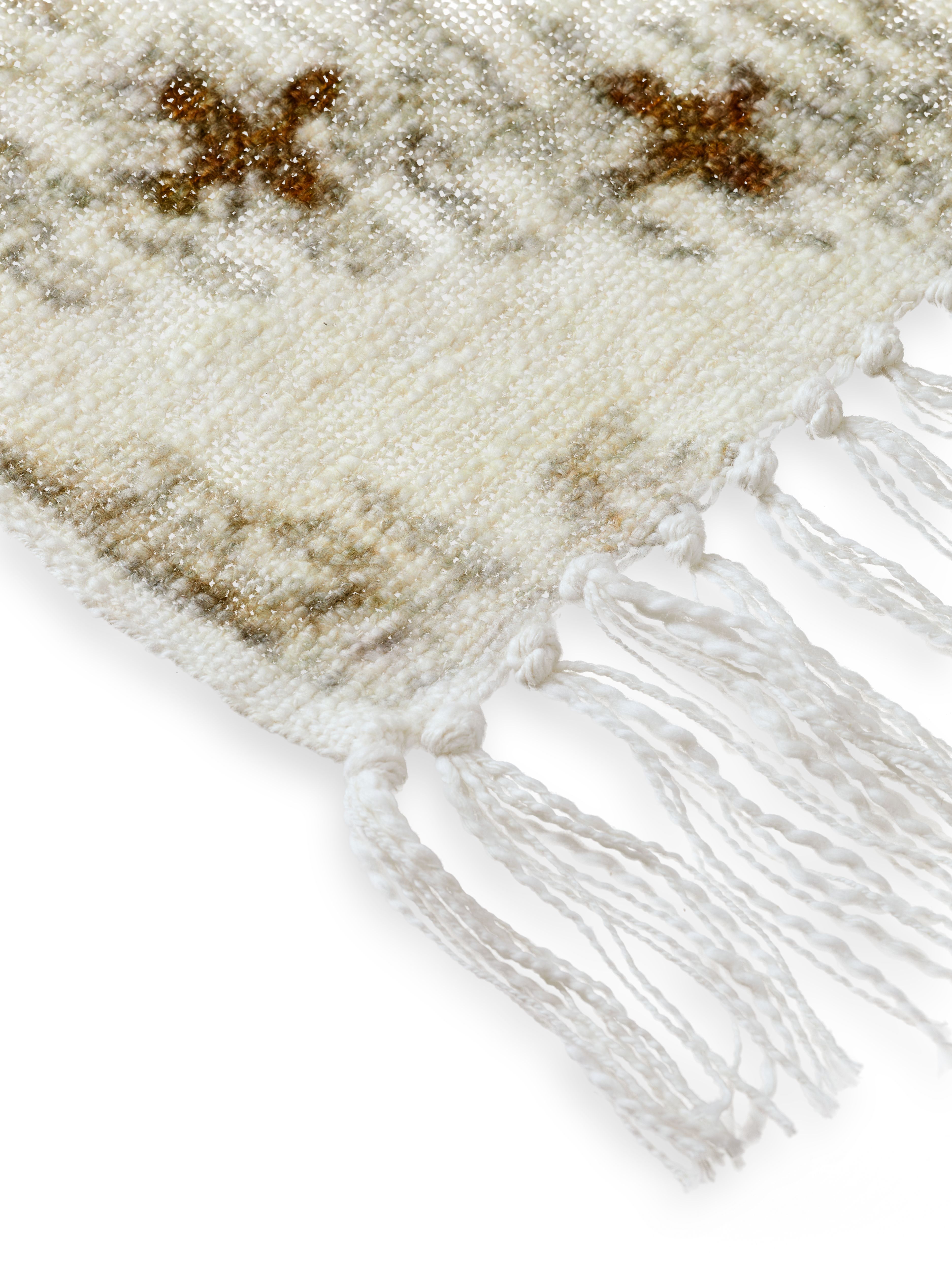Shiraz Throw Sandy Ikat 130 x 170 cm