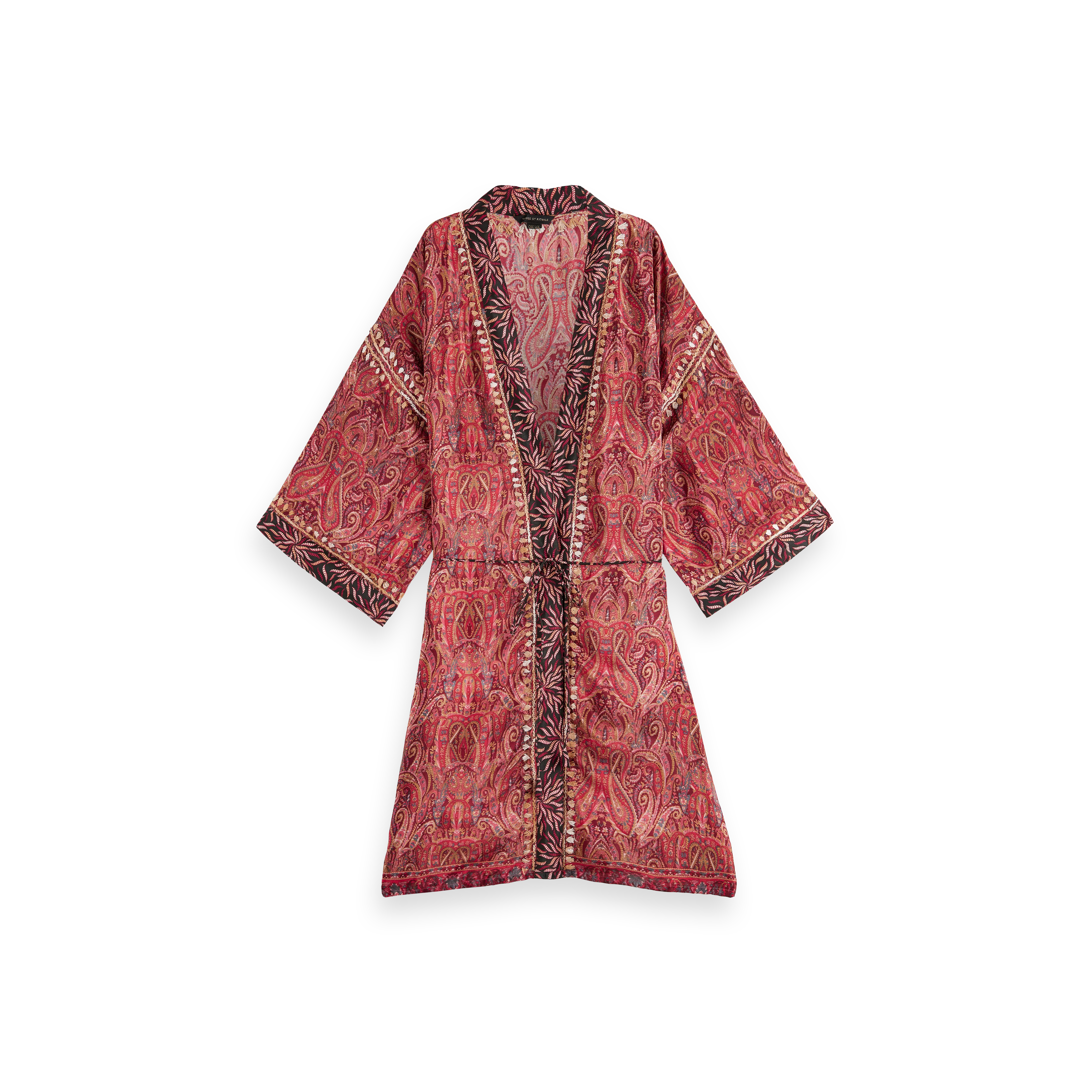 kimono sari, houseofrituals, Red, 100% poliester, RITUALS