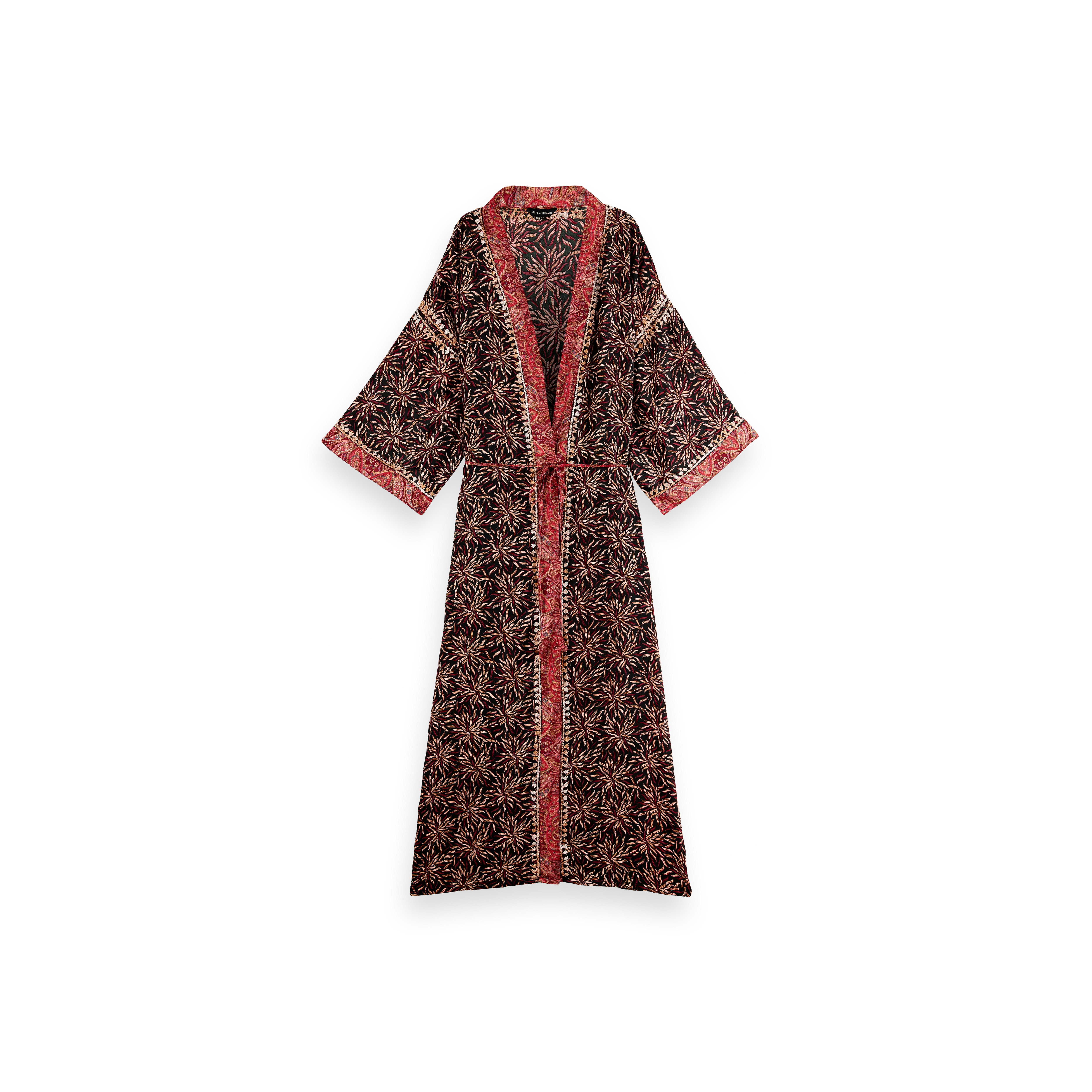 kimono sari – długie, houseofrituals, Red, 100% poliester, RITUALS
