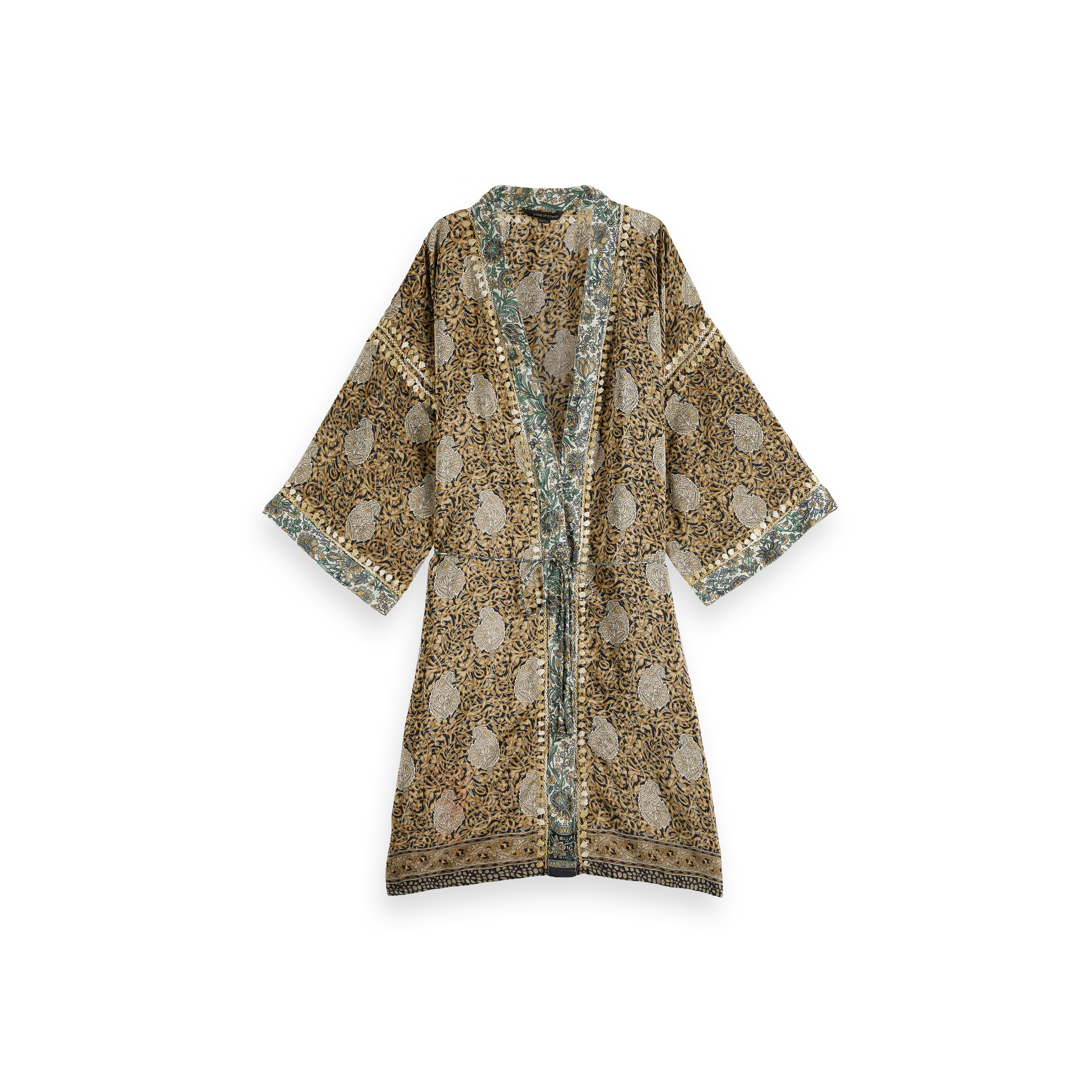 kimono sari, houseofrituals, Green, 100% poliester, RITUALS