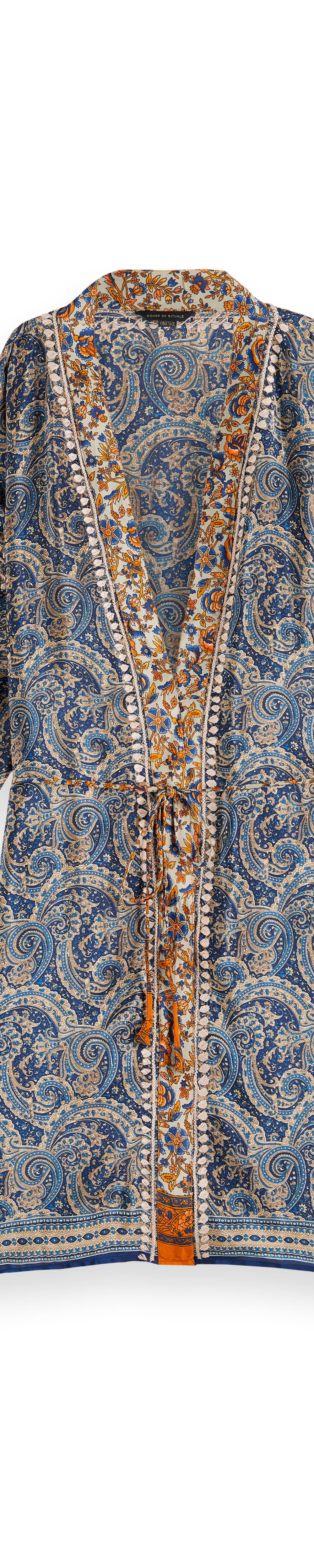Rituals House of Rituals, Kimono sari, Cobalt Blue – vue 4