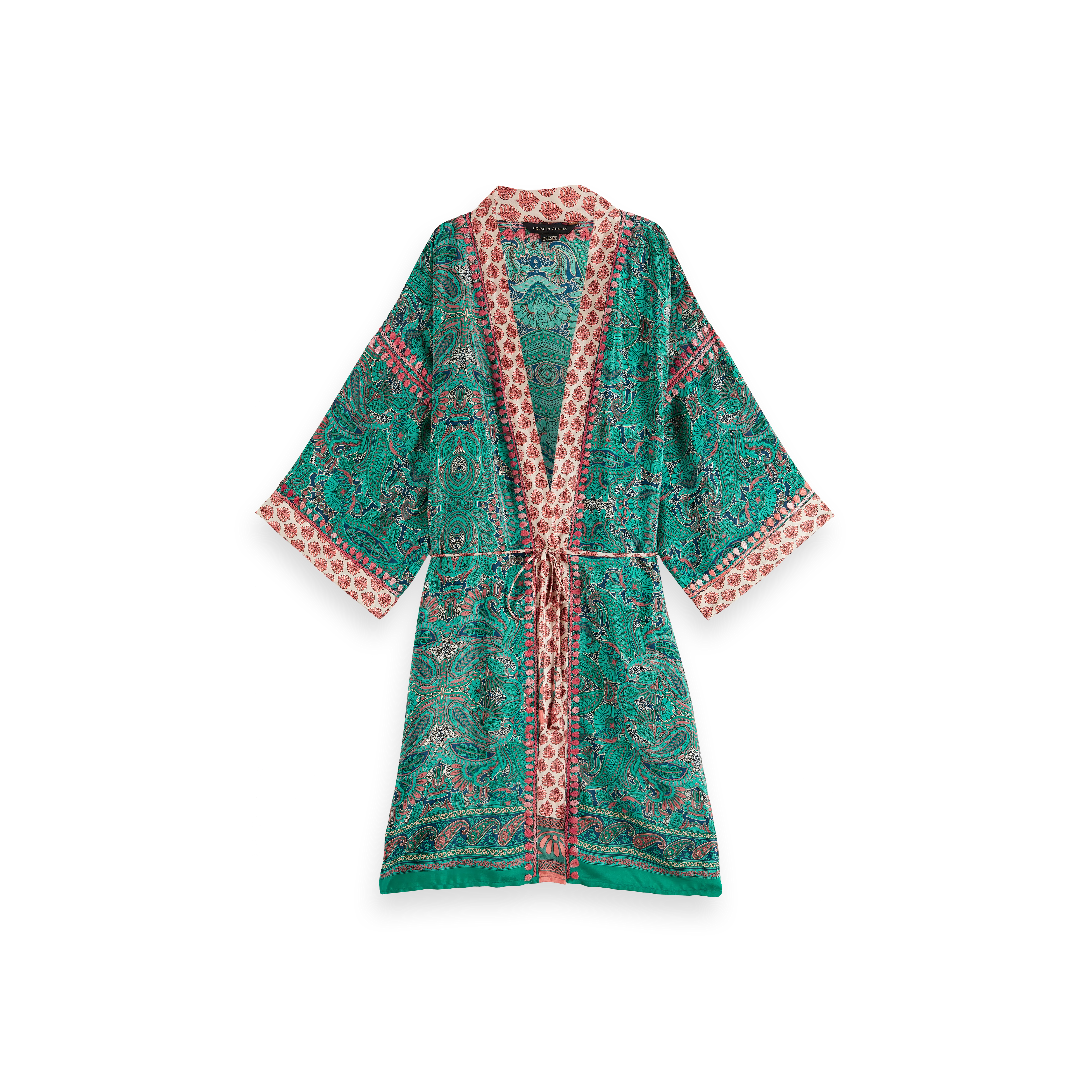 kimono sari, houseofrituals, Blue, 100% poliester, RITUALS