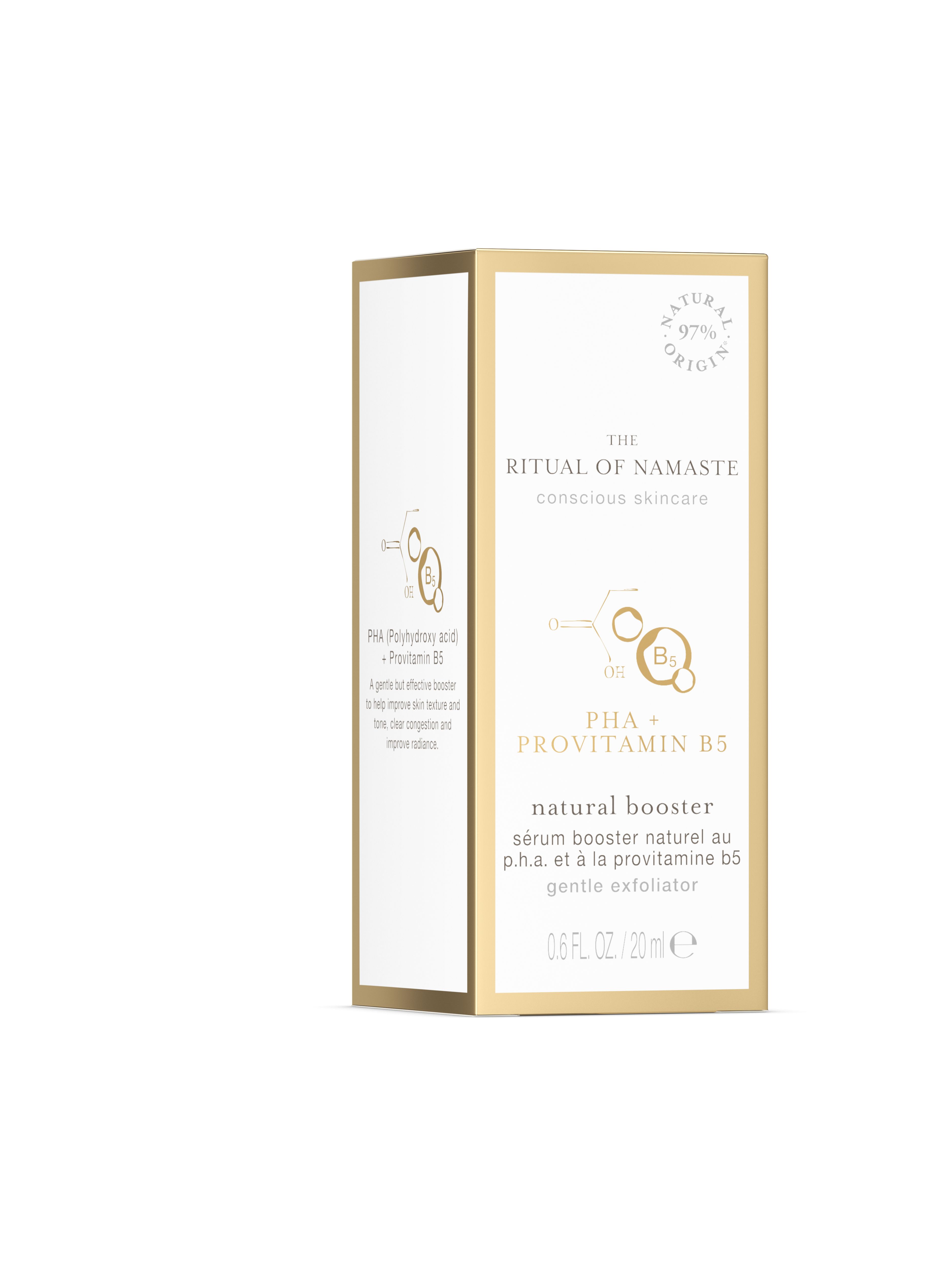 The Ritual of Namaste | natural booster | PHA+Provitamin B5