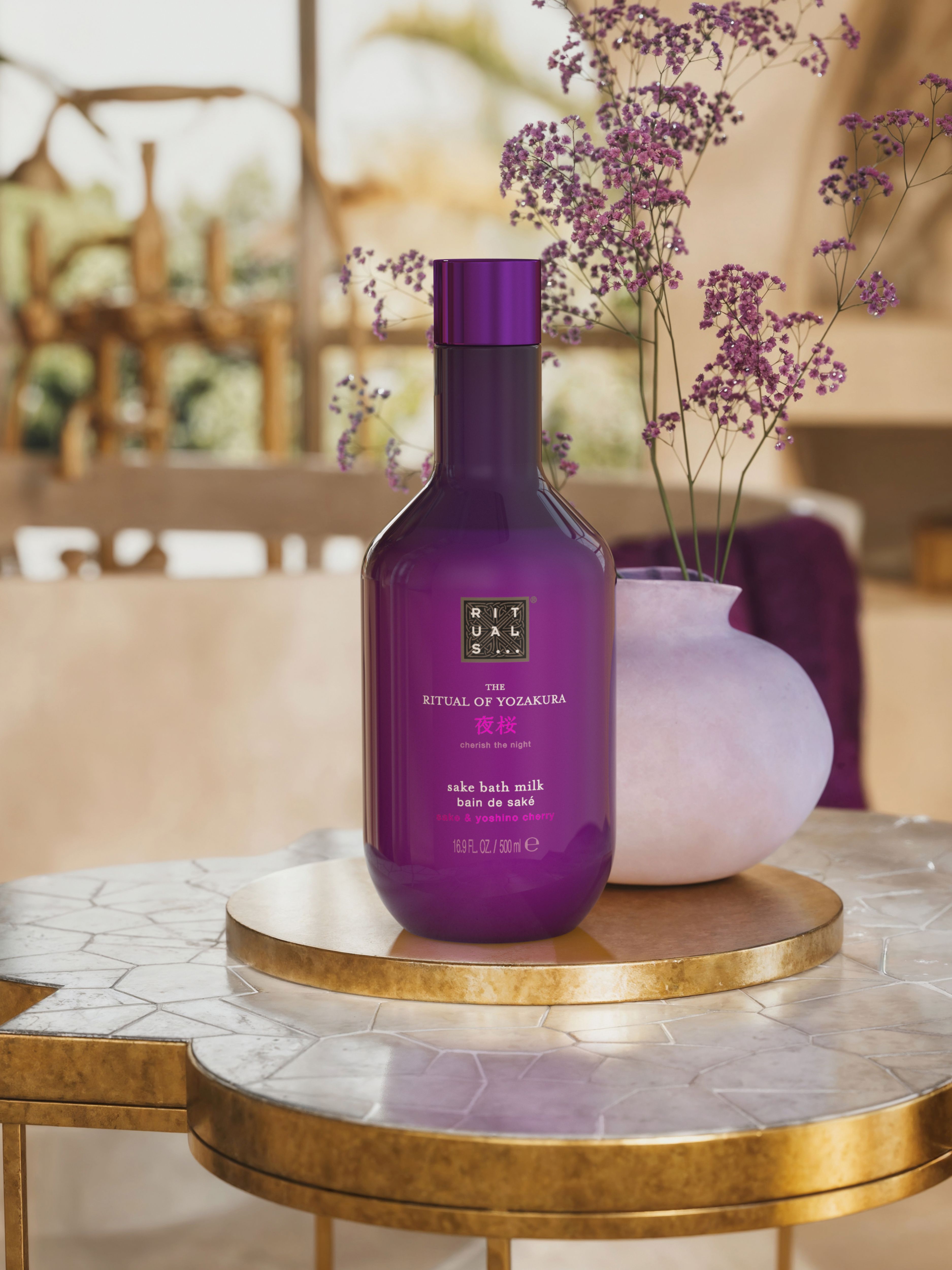 The Ritual of Yozakura Sake Bath Milk Lifestyle with Product