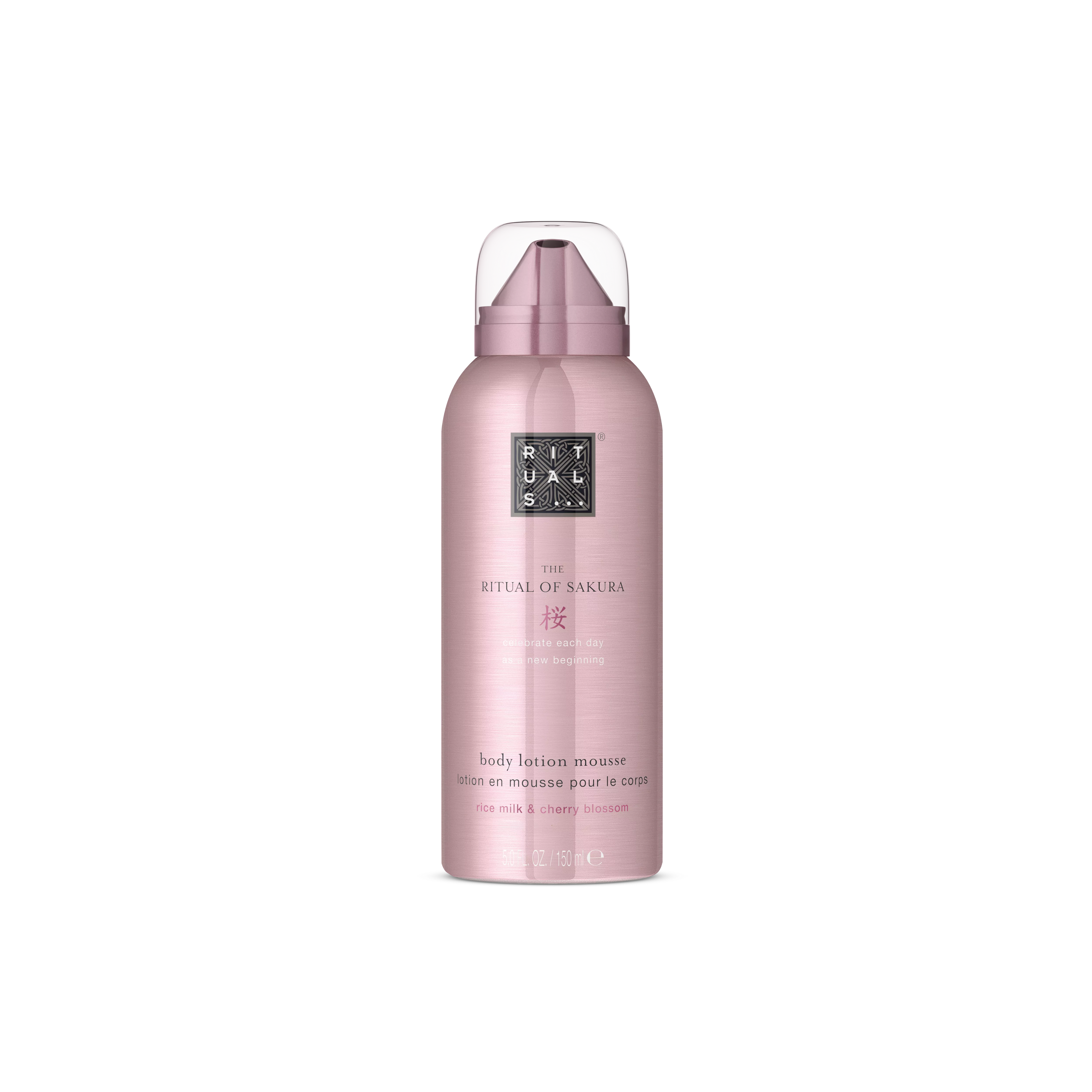loção de corpo e mousse nutritiva, sakura, White, 150 ml, RITUALS