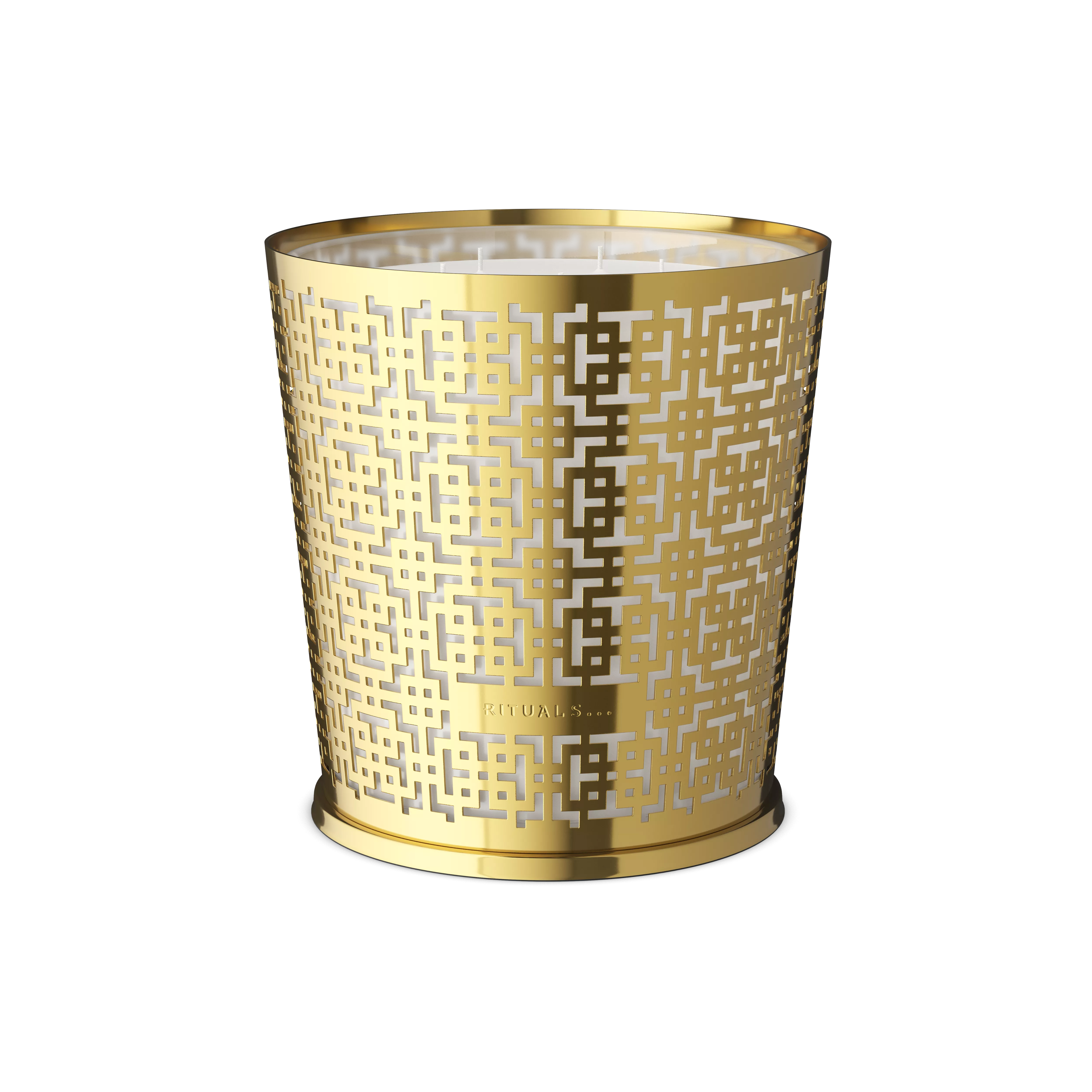 candela profumata con contenitore in metallo, privatecollection, Gold, 2500 gr, RITUALS