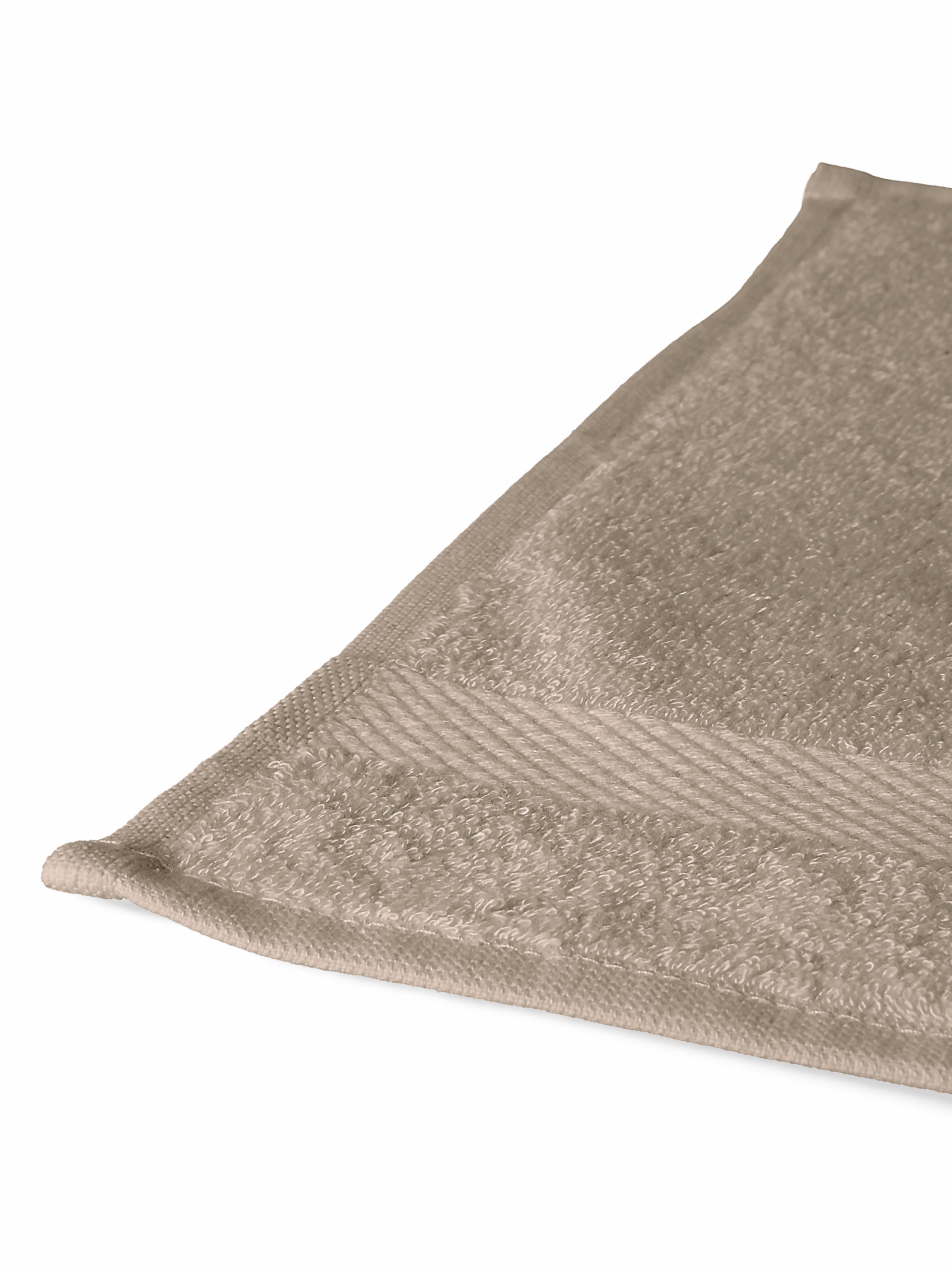 Super Smooth Cotton Guest Towel 30x30cm Sand