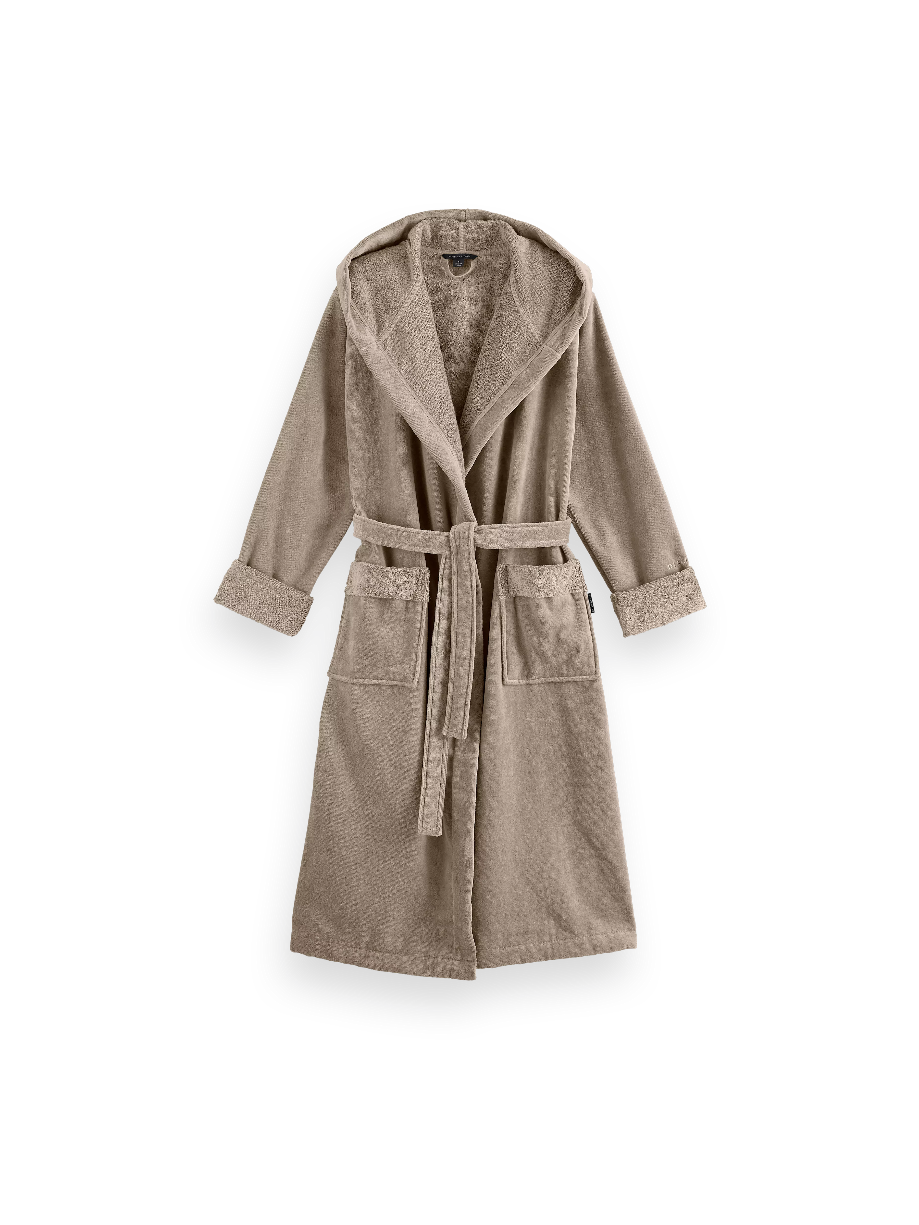 cotton bathrobe women, houseofrituals, Beige, Cotton 100%, RITUALS