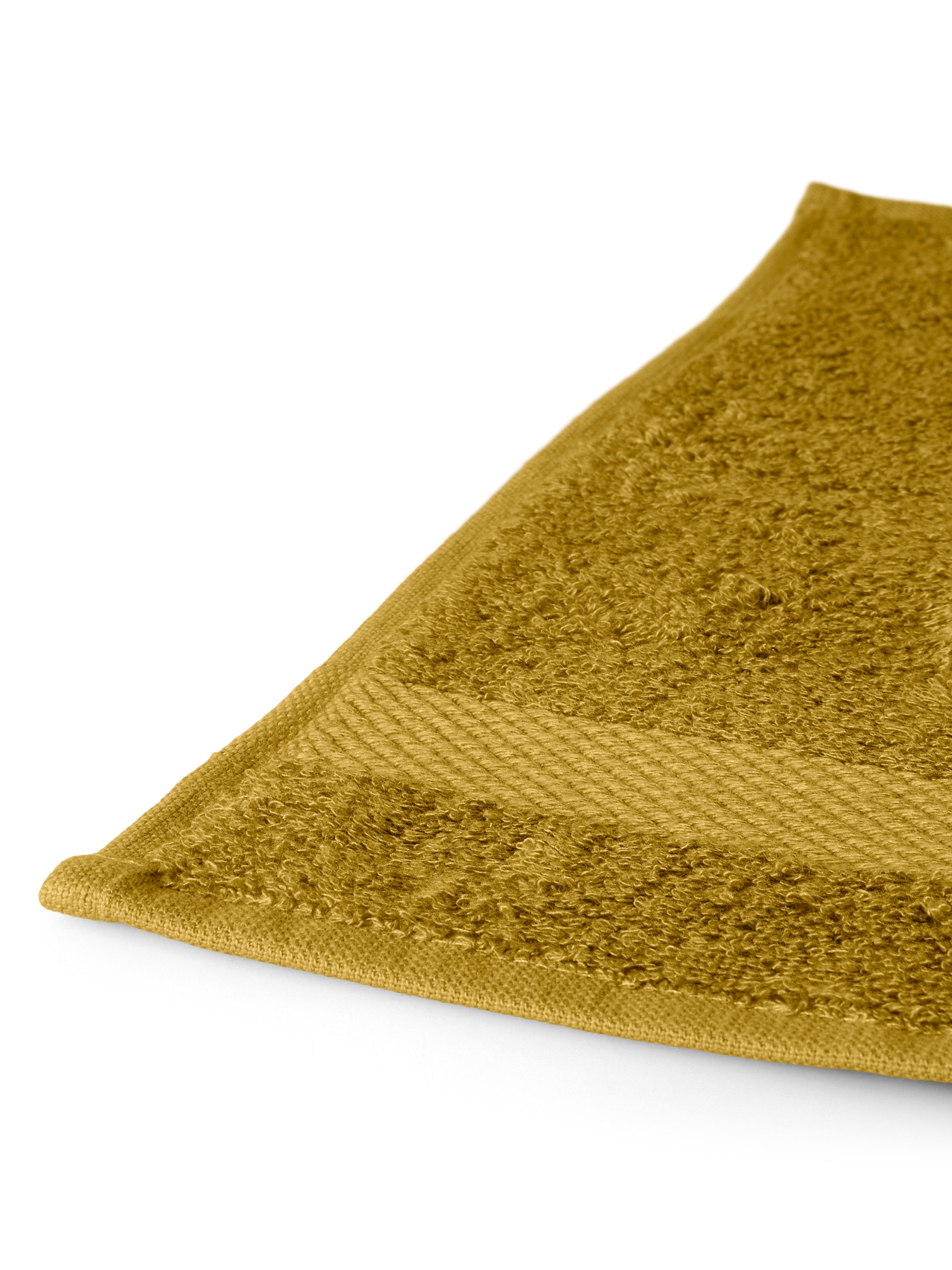 Super Smooth Cotton Guest Towel 30x30cm Mustard