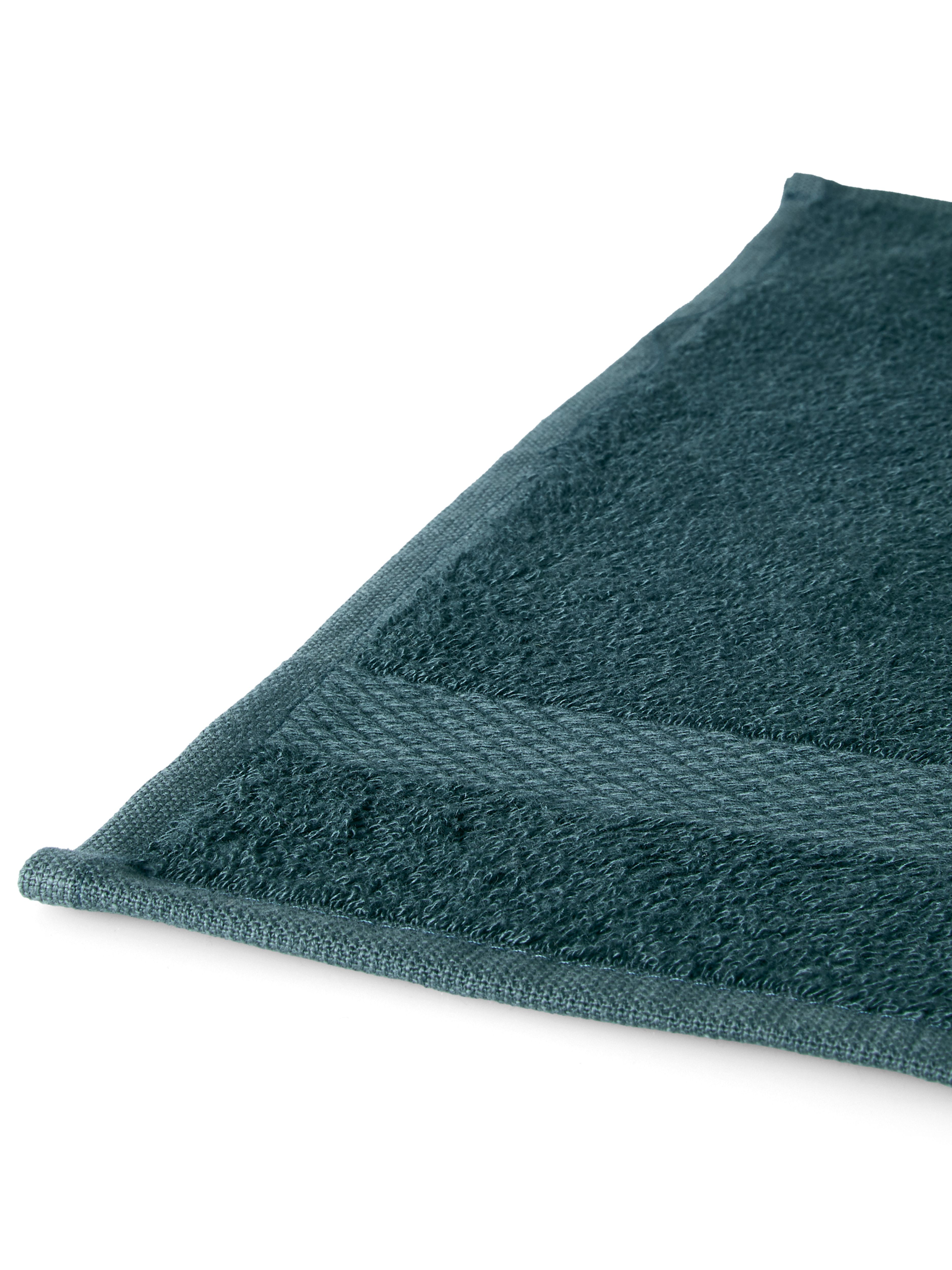 Super Smooth Cotton Guest Towel 30x30cm Petrol