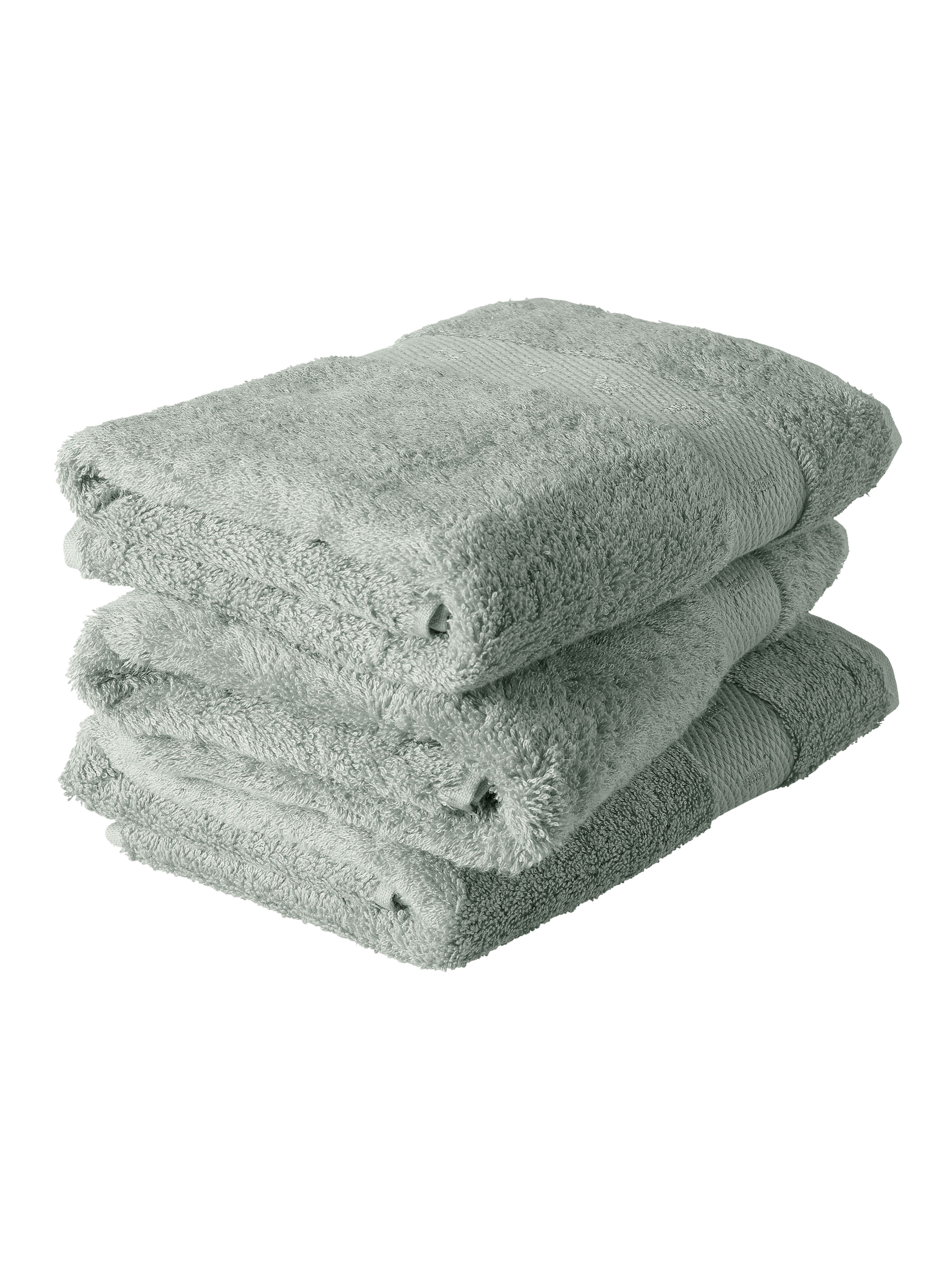 2 Grandes Serviettes De Bain Rituals - 100% Coton - Marron/gris - Neuves