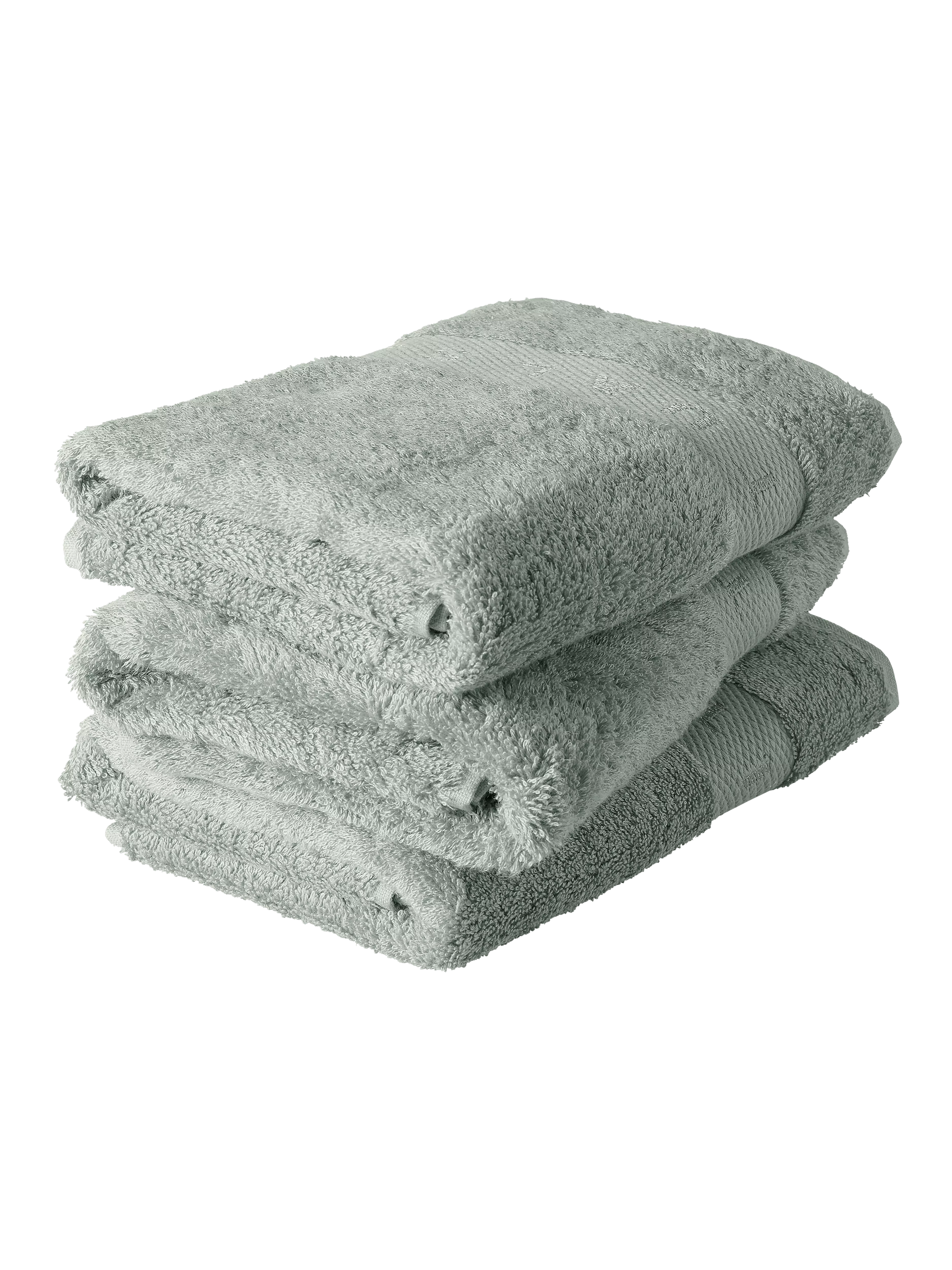 1 x asciugamano in cotone 50x100 cm, houseofrituals, Green, 100% cotone, RITUALS