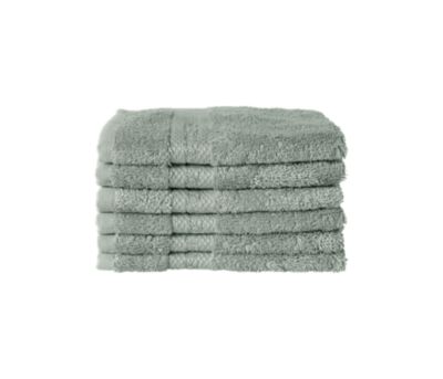 Super Smooth Cotton Guest Towel 30x30cm Misty Jade