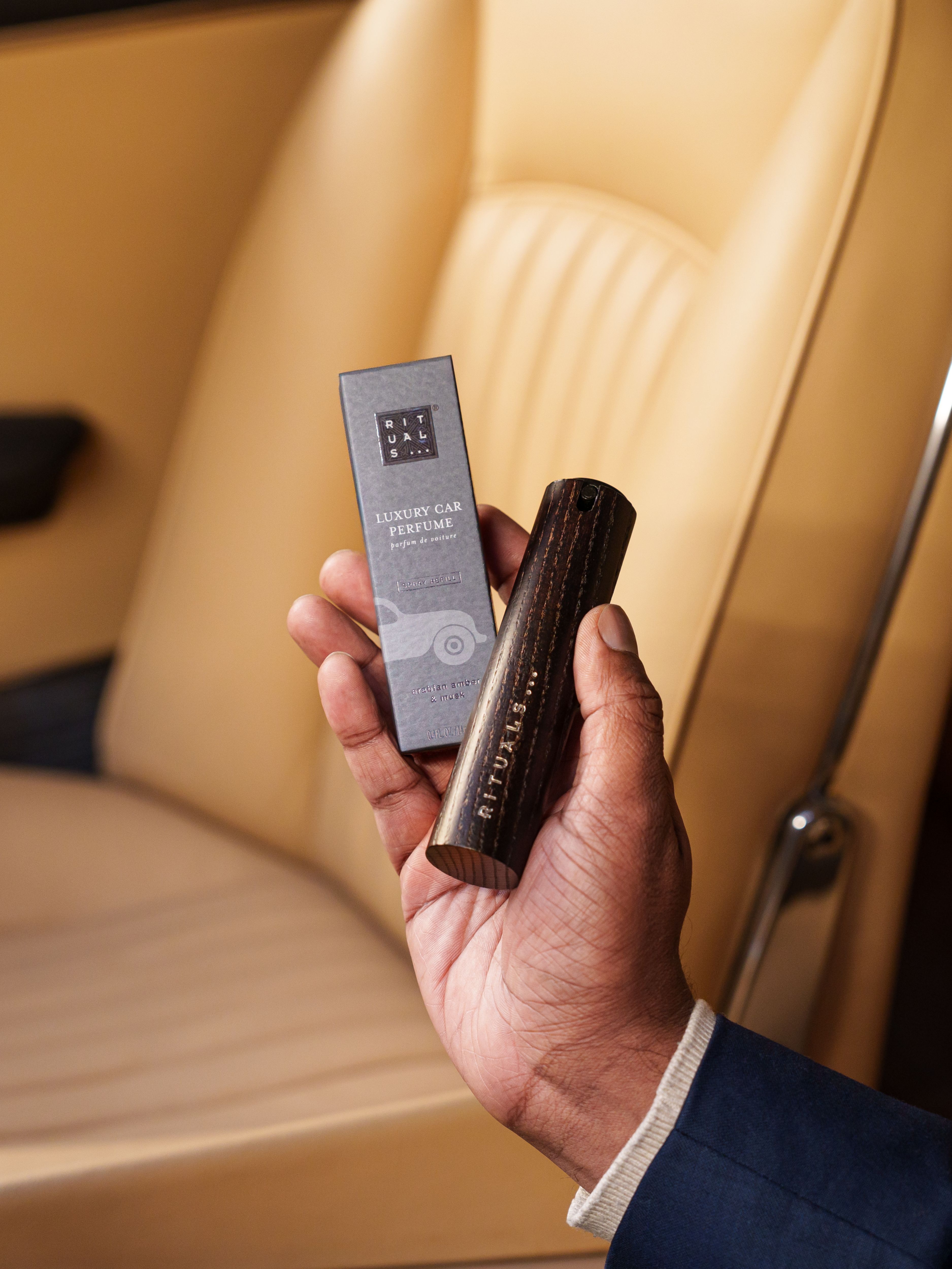 Homme Car Perfume Lifestyle with Product