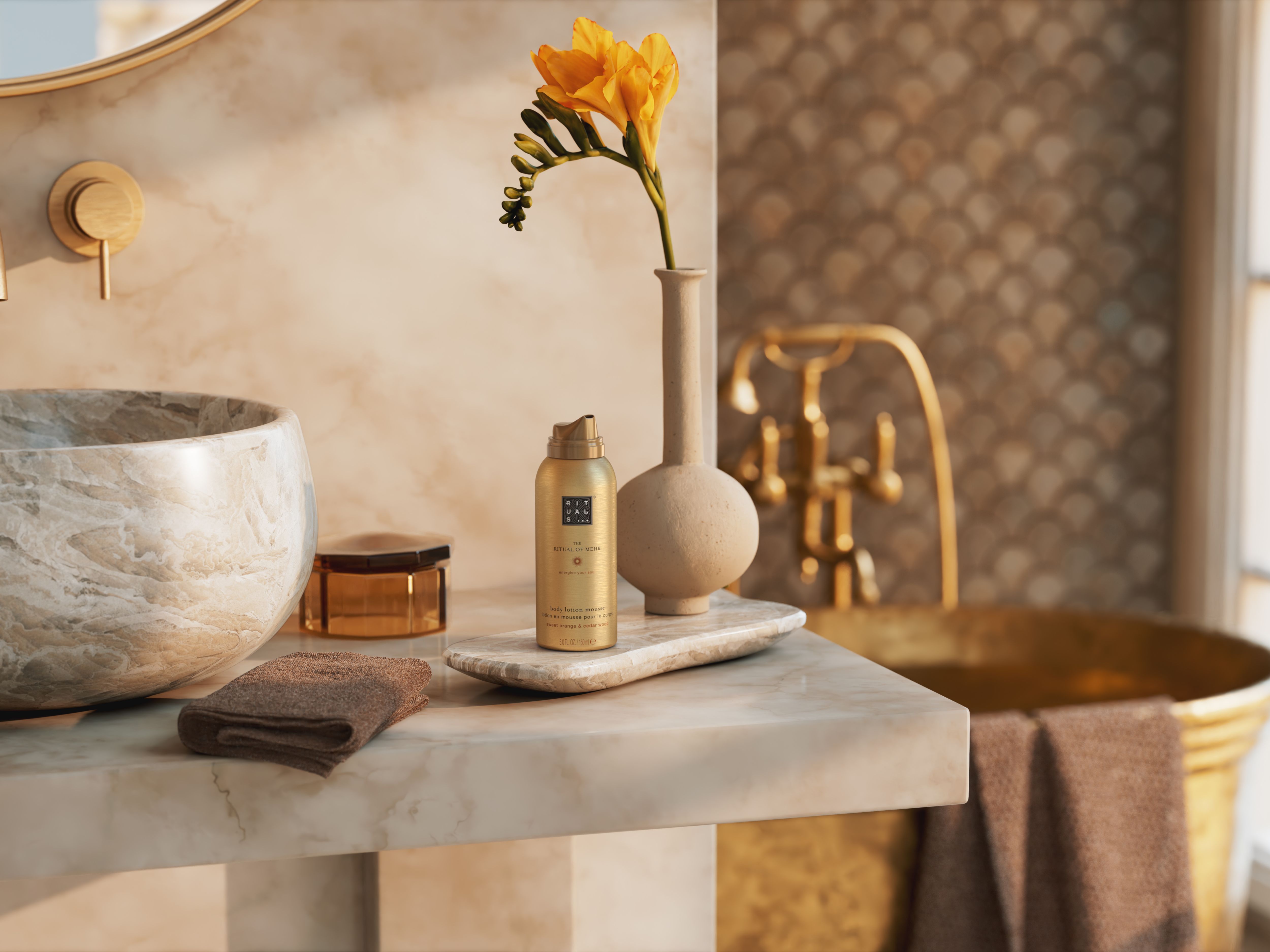 Kem dưỡng thể The Ritual of Mehr Body Lotion Mousse