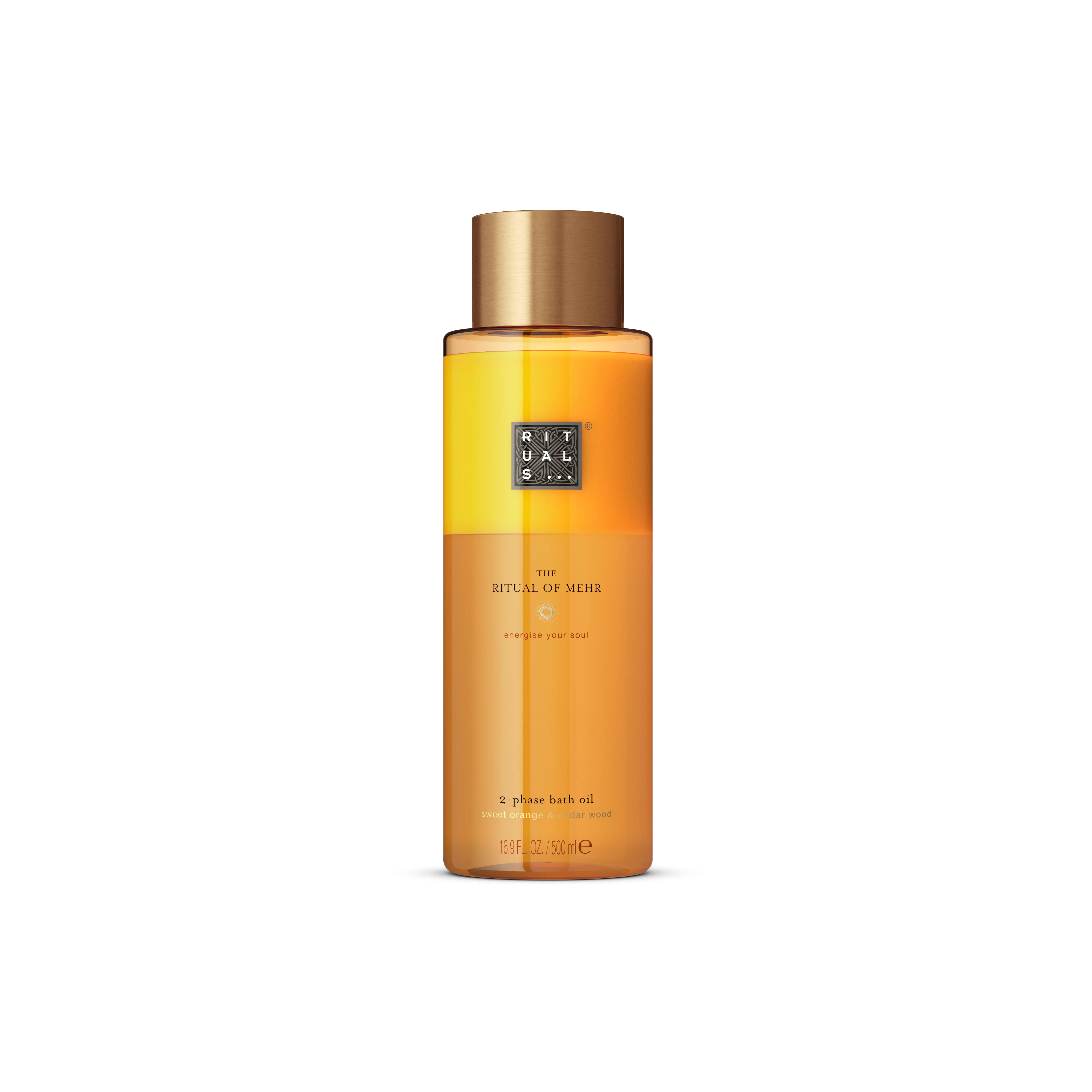 rijke 2-phase crème & badolie, mehr, Oranje, 500 ml, RITUALS