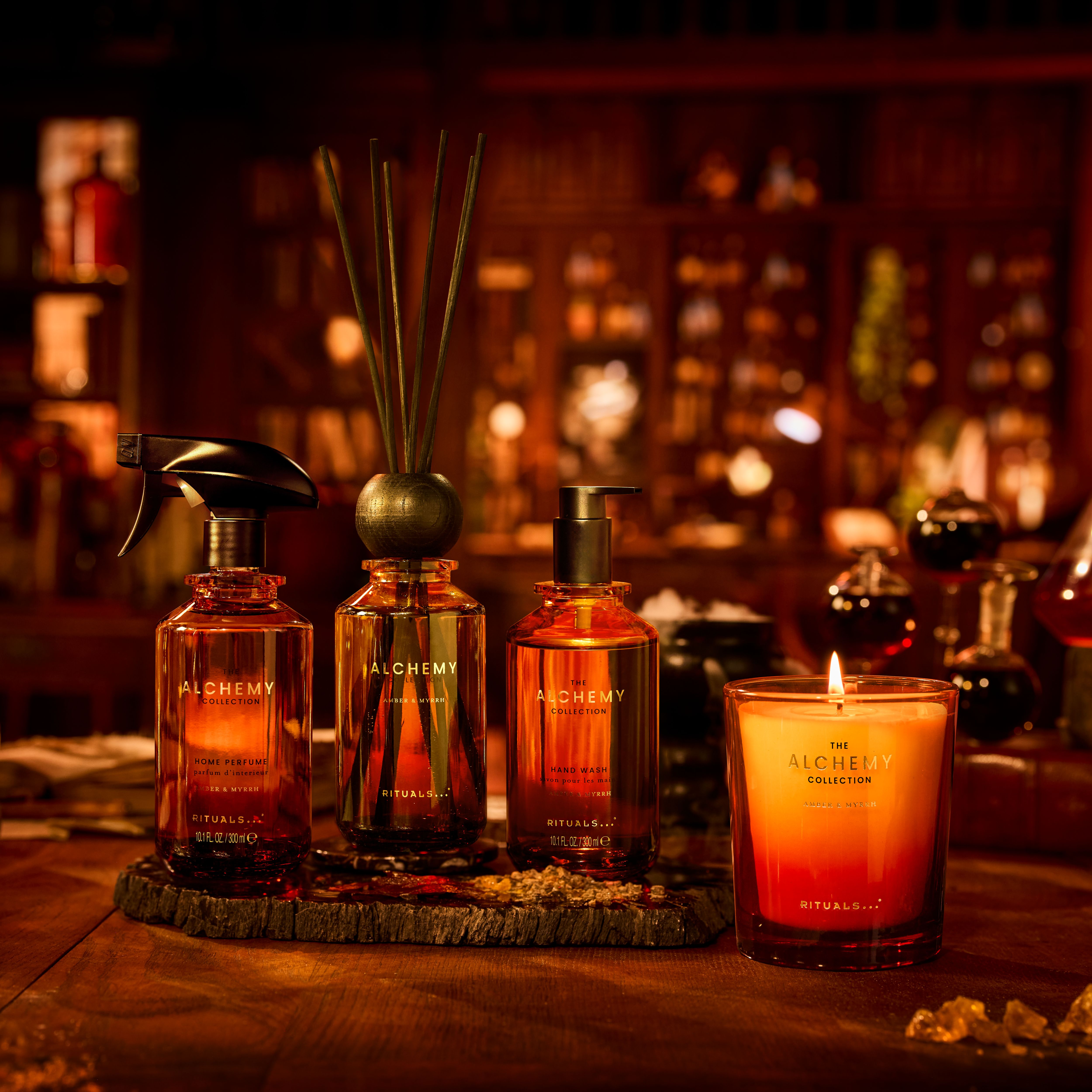 The Alchemy Collection Lifestyle with Product Range