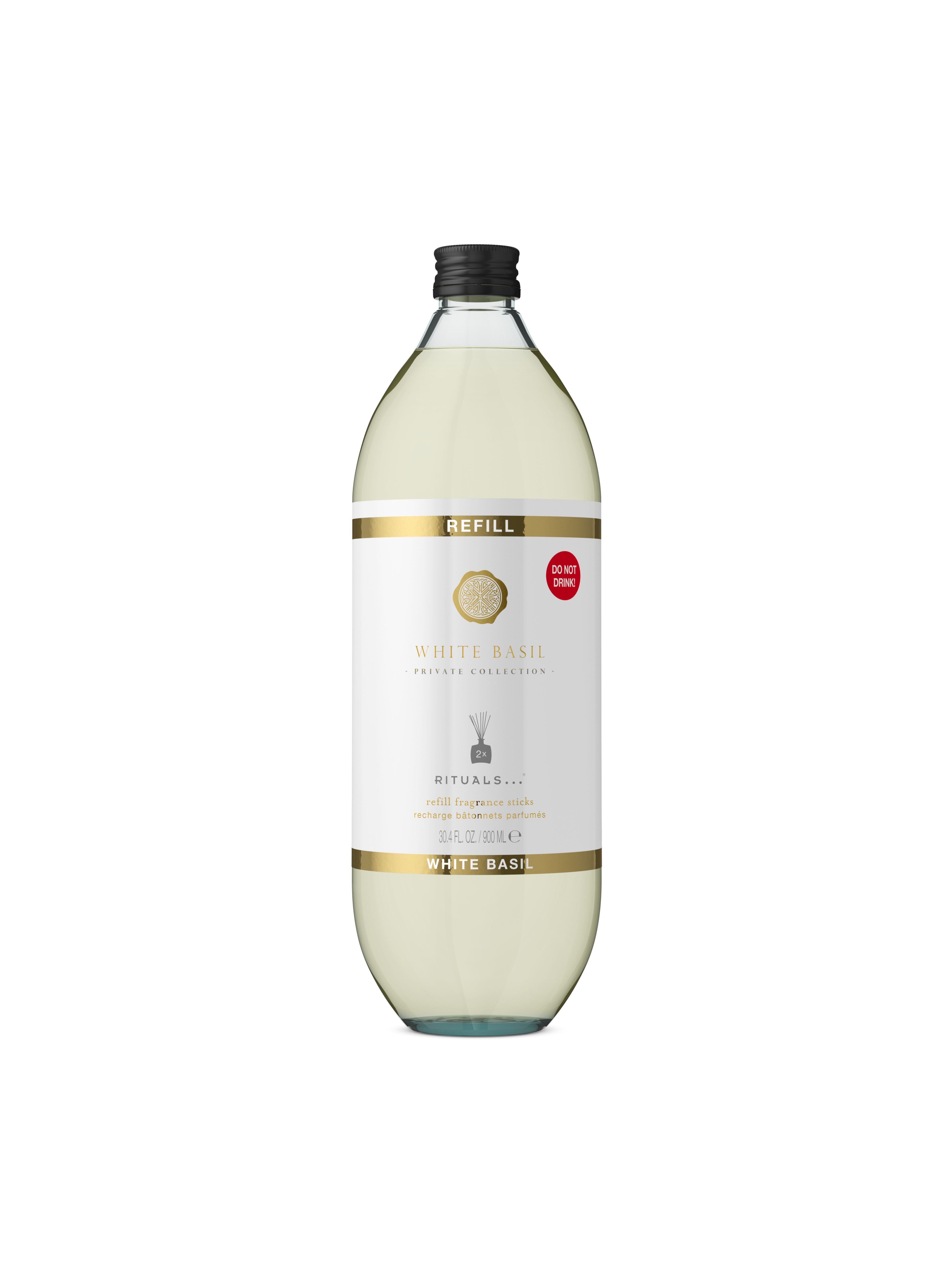 White Basil Refill Fragrance Sticks 900ml