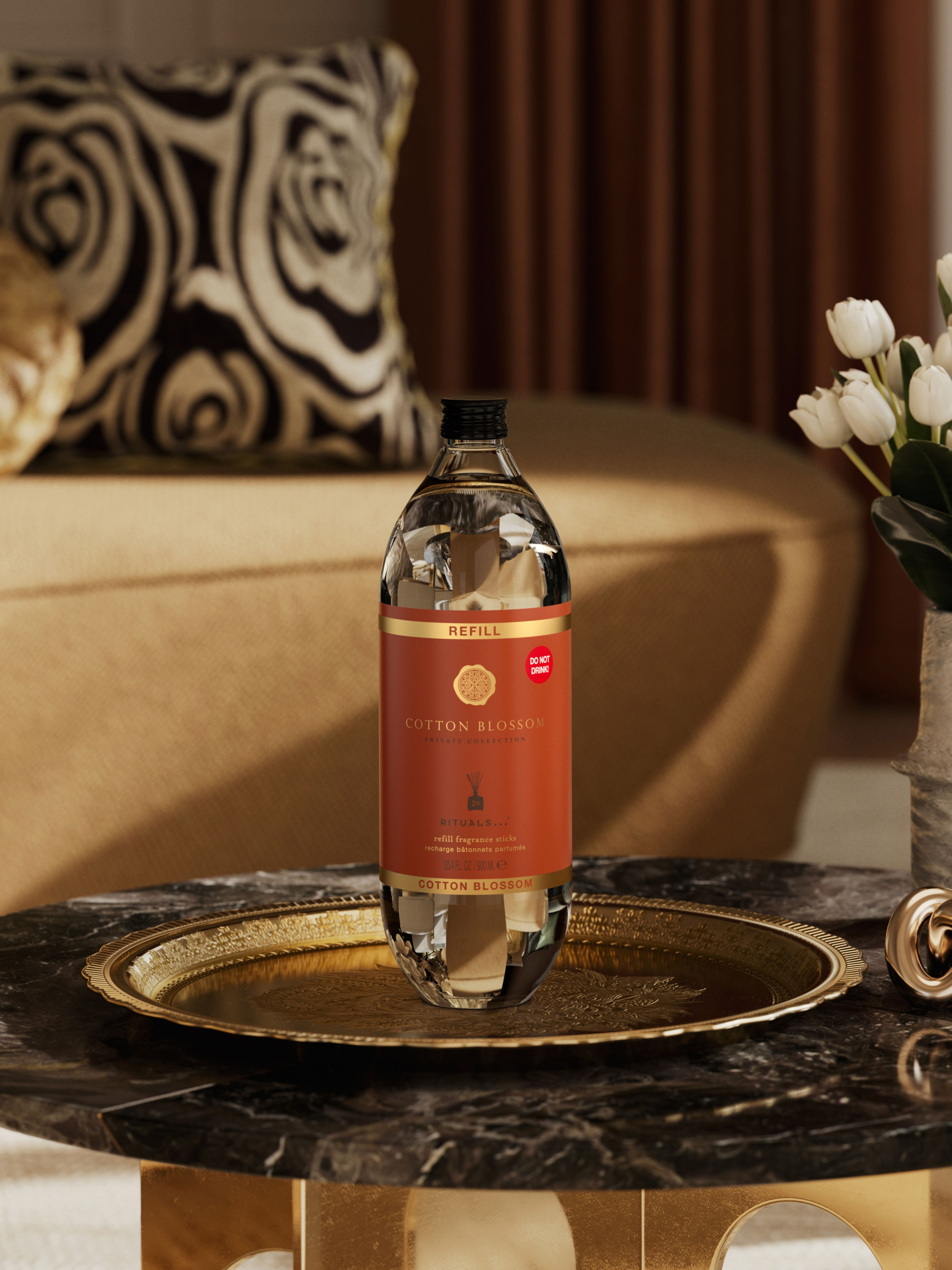 Cotton Blossom Refill Fragrance Sticks 900ml