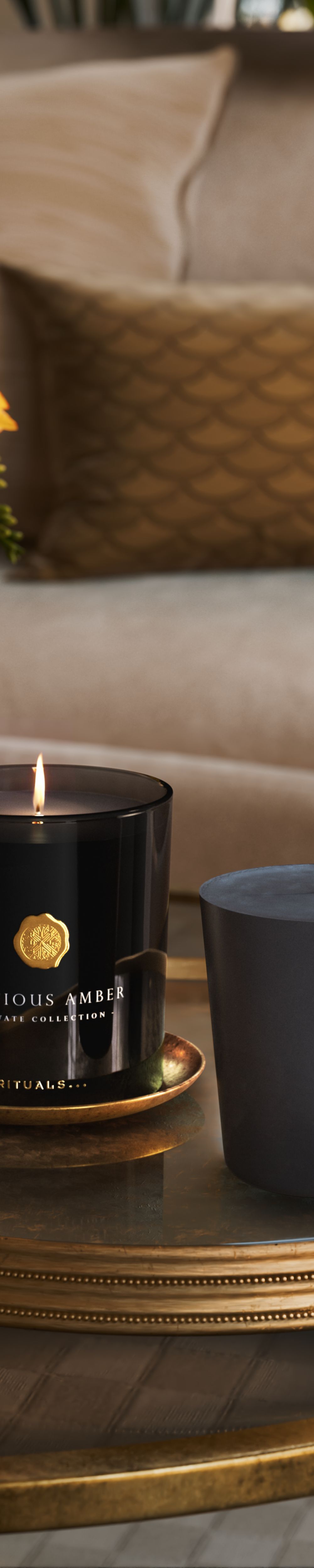 Recharge bougies parfumées Precious Amber Rituals de la Private Collection, 360 g – vue 2