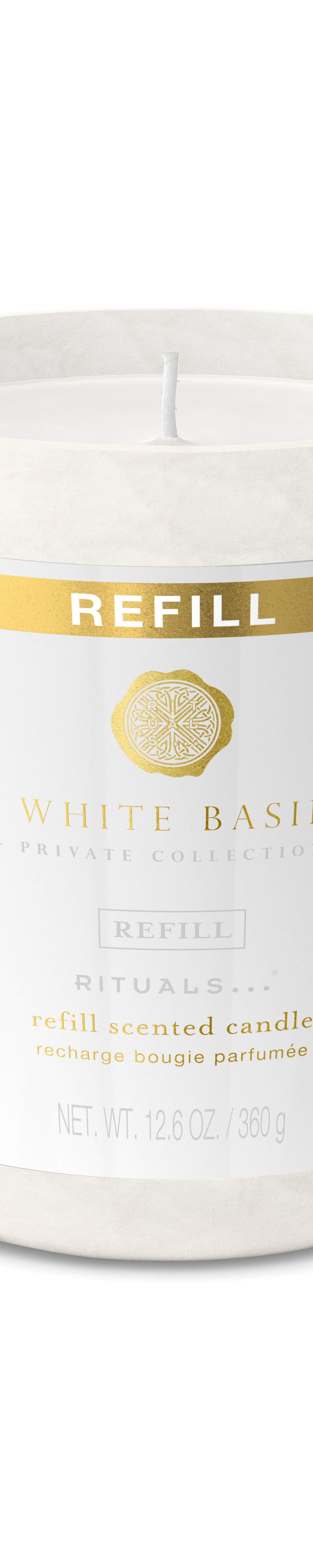 Rituals Private Collection, Recharge bougies parfumées, White Basil – vue 3
