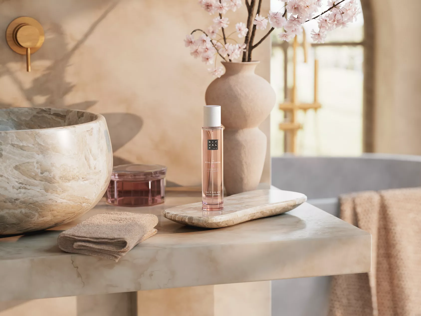 The Ritual of Sakura Hair & Body Mist