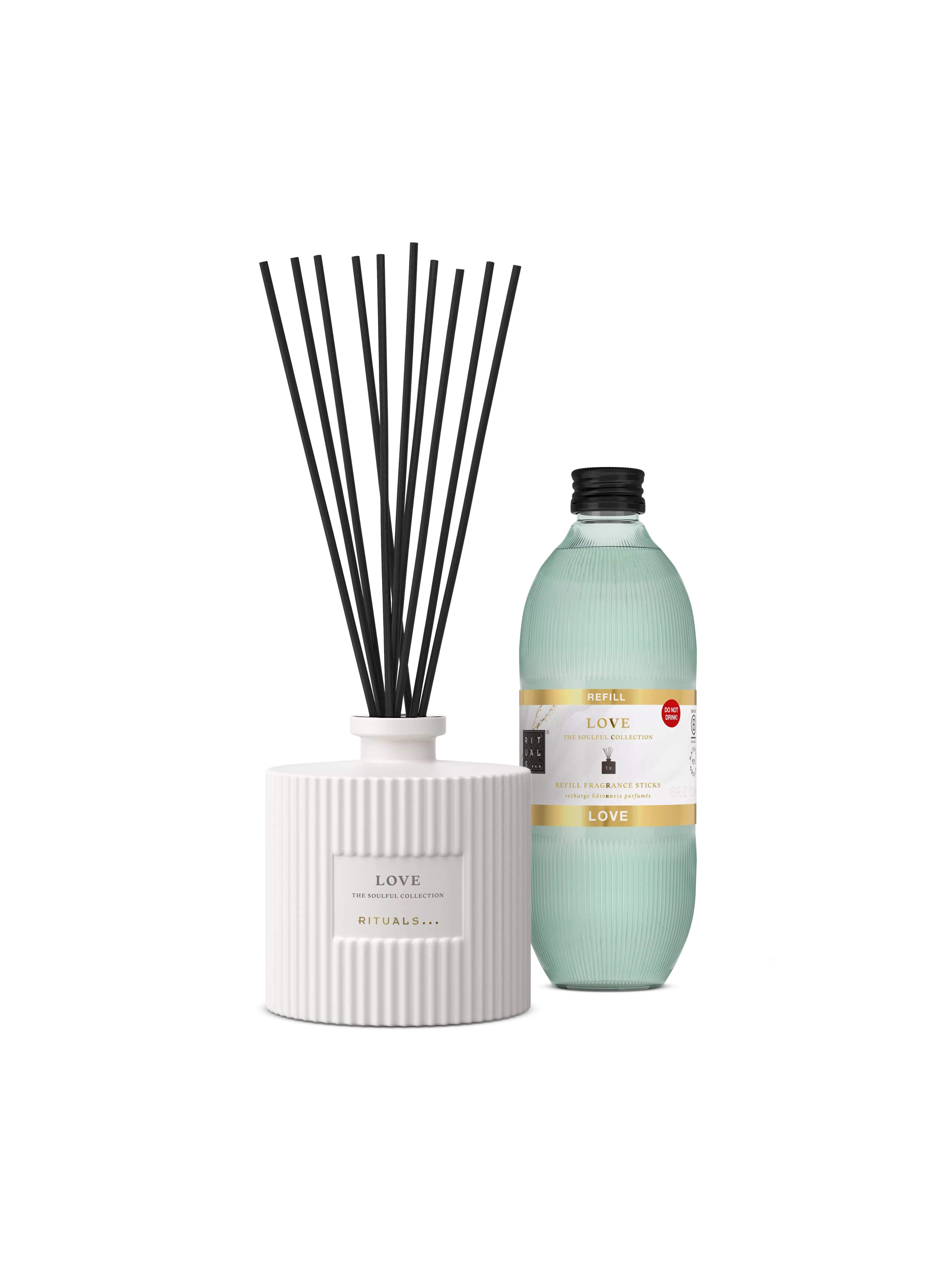 refillbart duftpinnesett, thesoulfulcollection, White, 500 ml, RITUALS