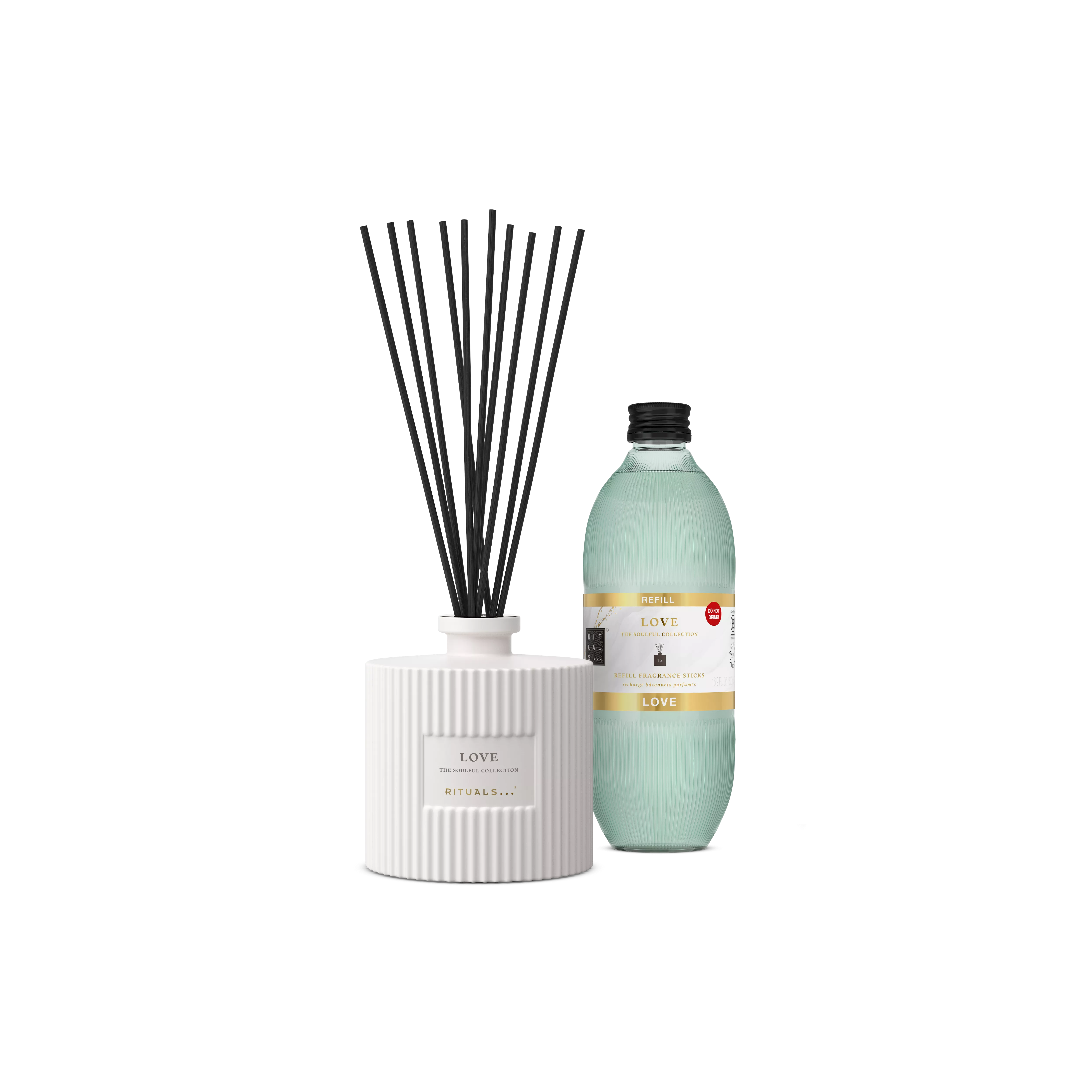 комплект парфюмни пръчици за многократно пълнене, thesoulfulcollection, White, 500 ml, RITUALS